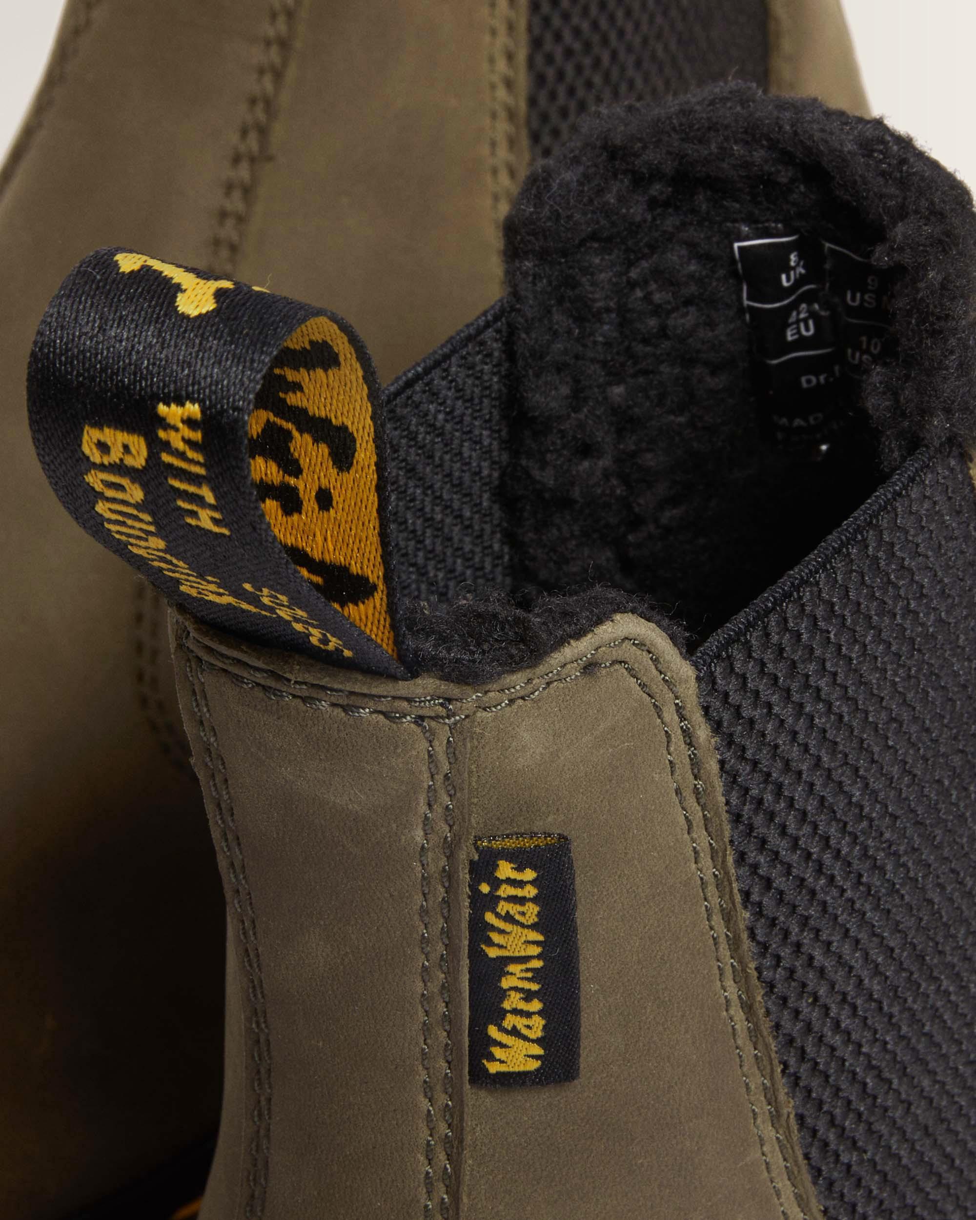 2976 Fleece Lined Leather Chelsea Boots