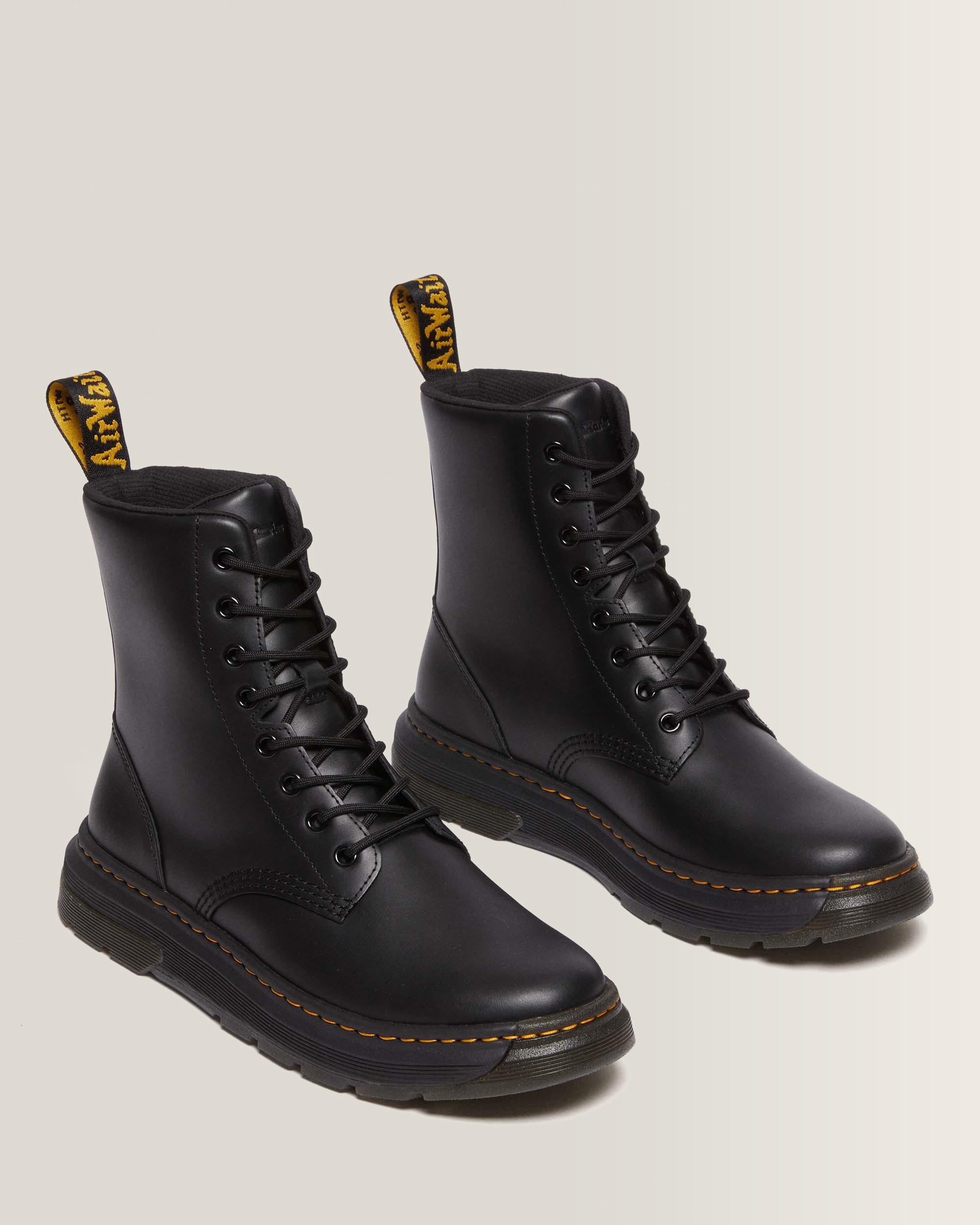 Crewson Leder Schnürstiefel