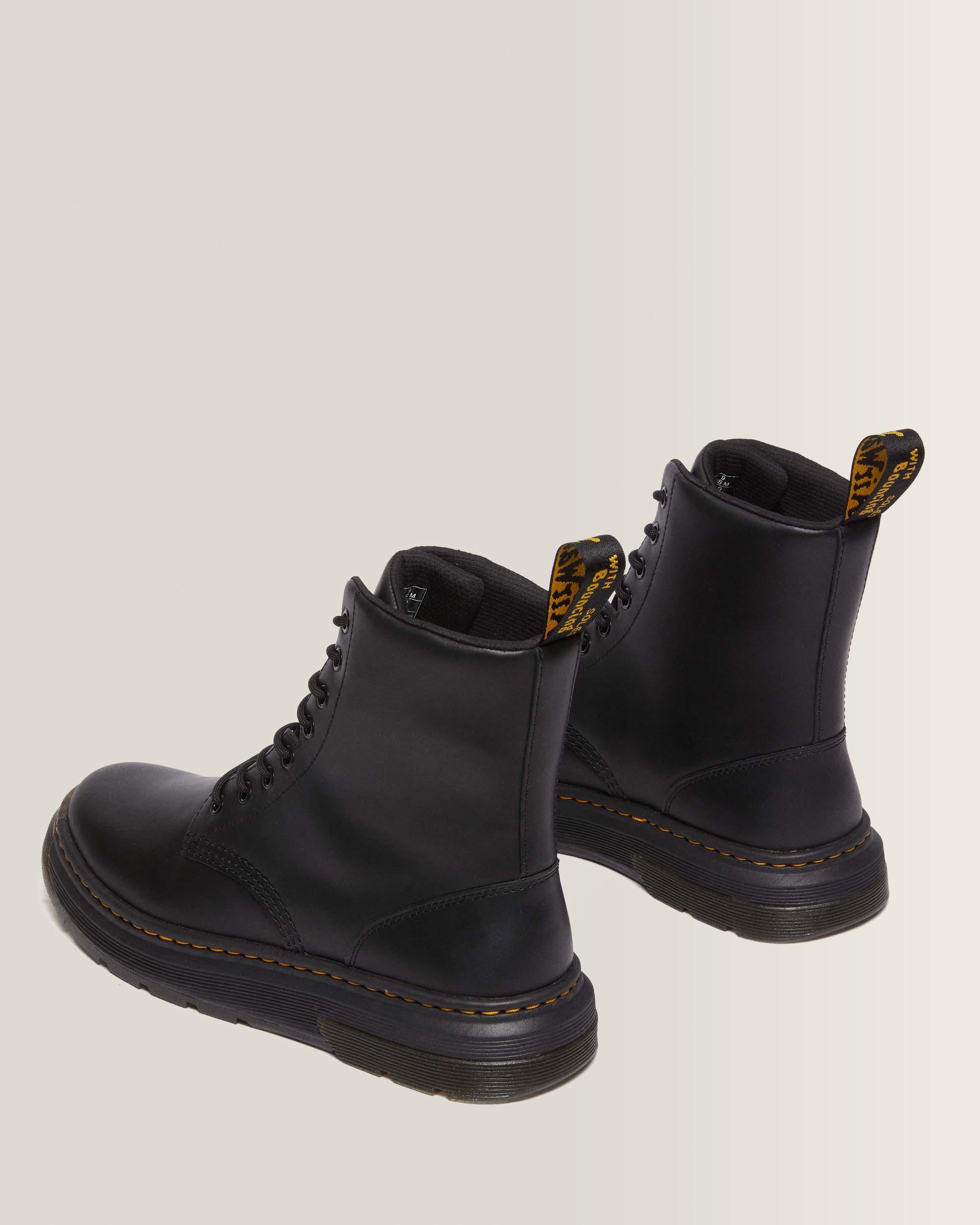 Crewson Leder Schnürstiefel