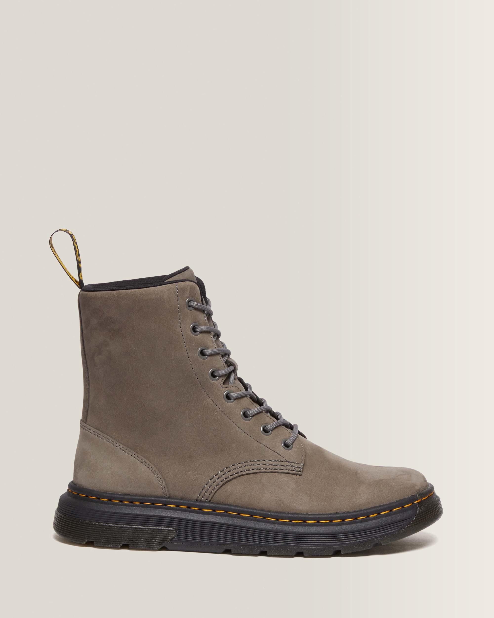 Crewson Leder Schnürstiefel