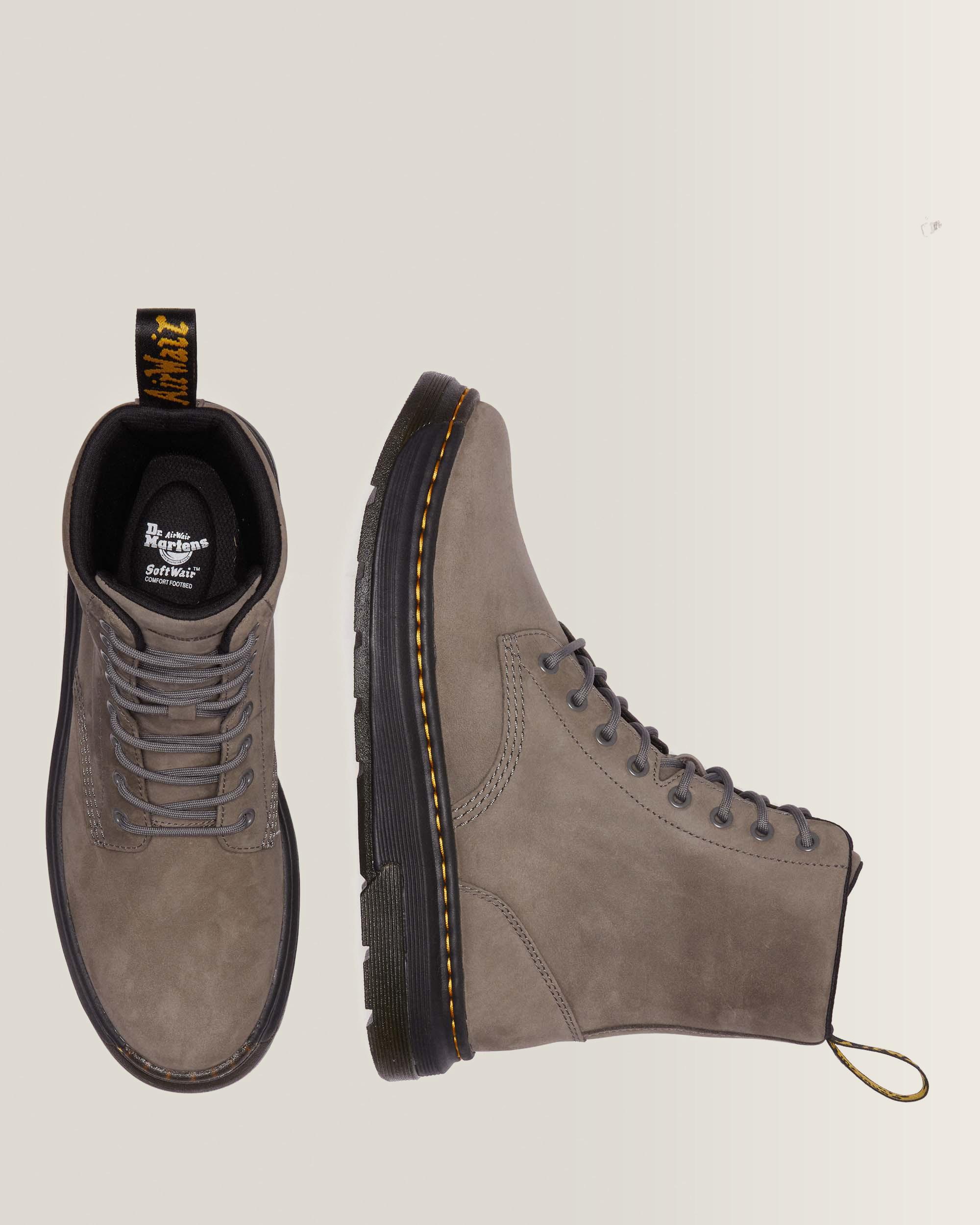 Crewson Leder Schnürstiefel