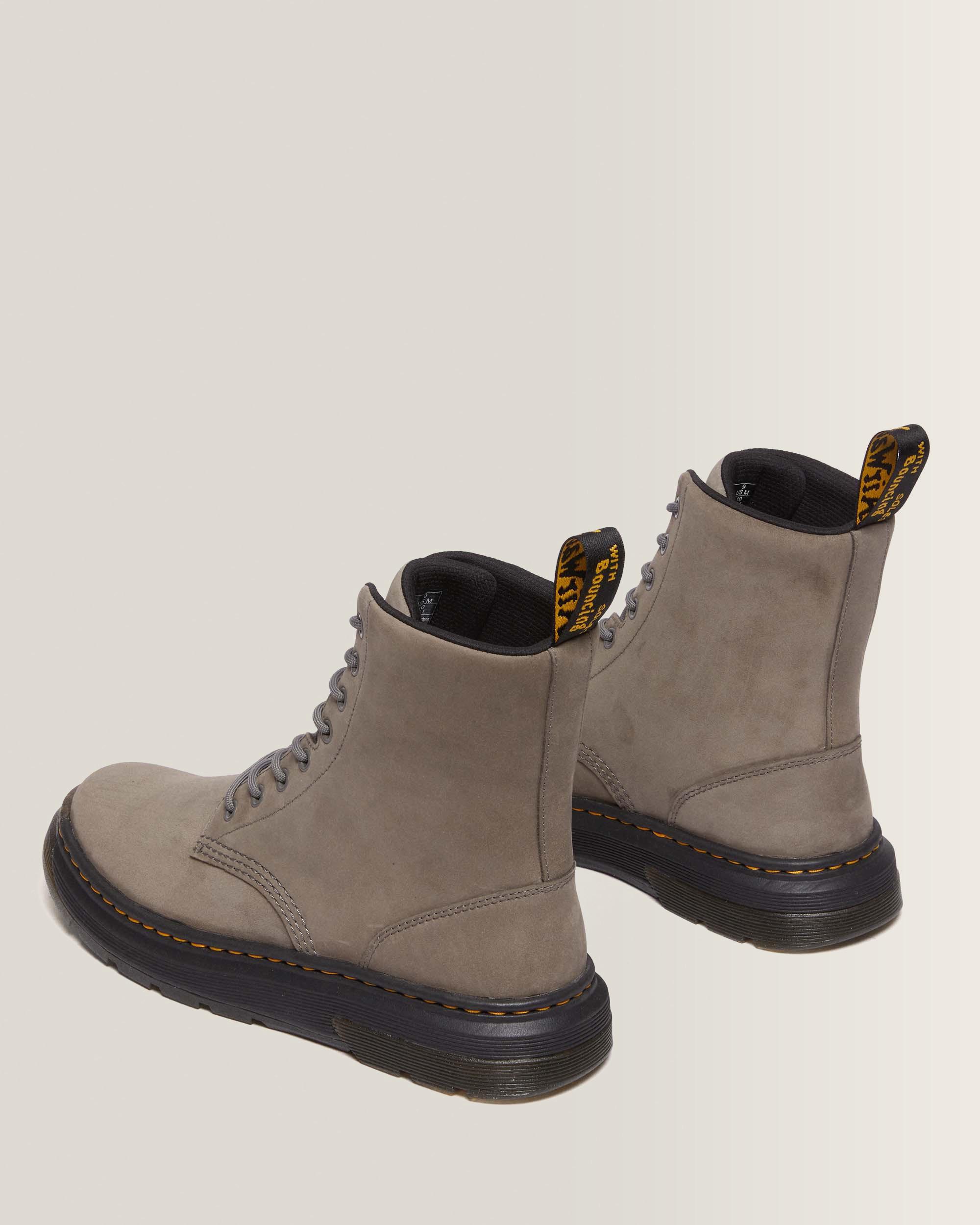 Crewson Leder Schnürstiefel