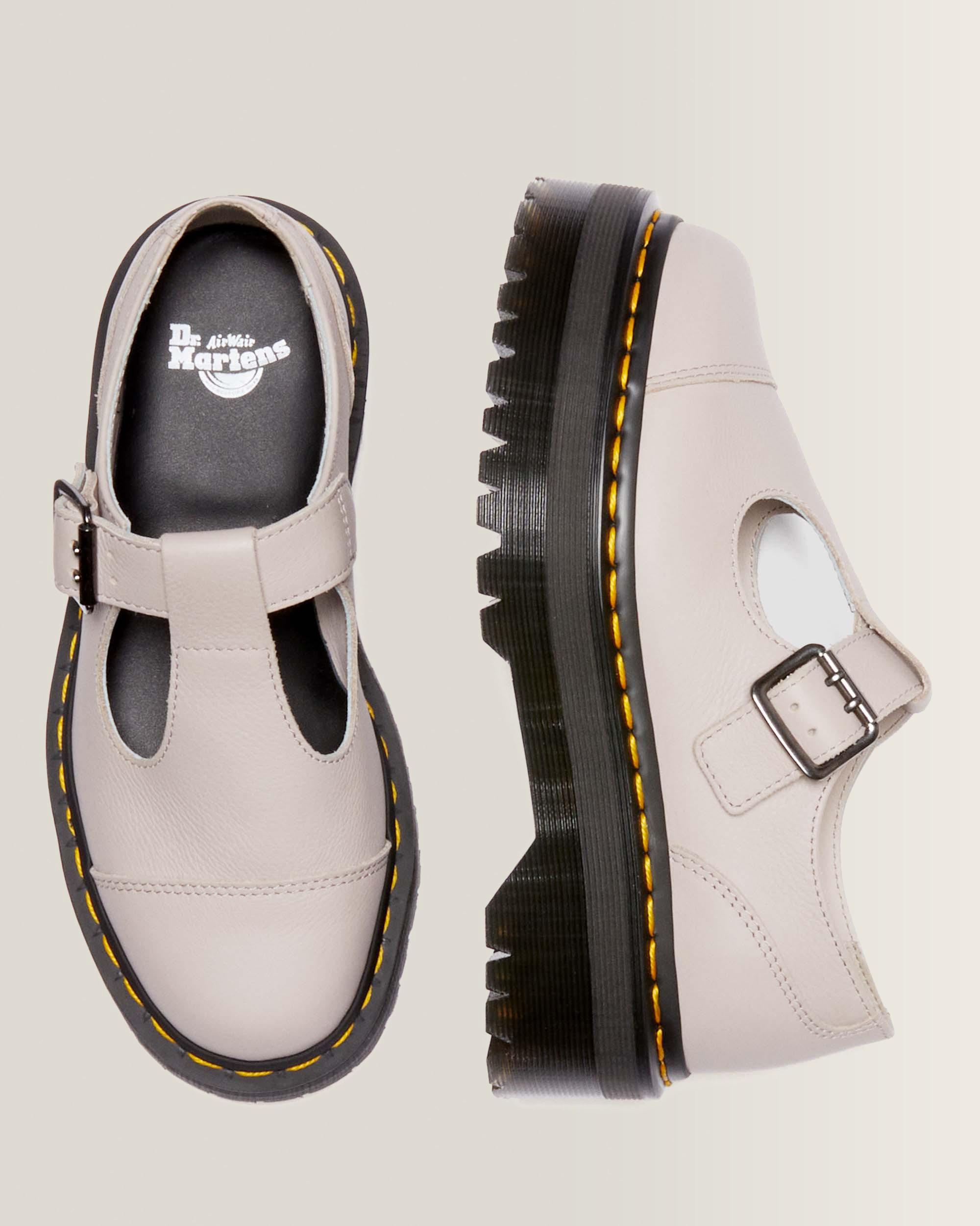Bethan Pisa Leren Platform Mary Jane Schoenen