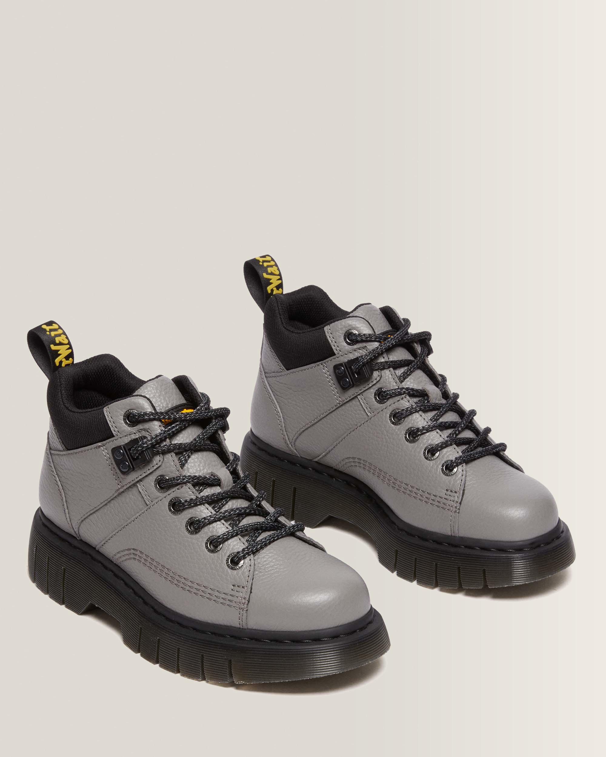 Botines Woodard de piel con cordones