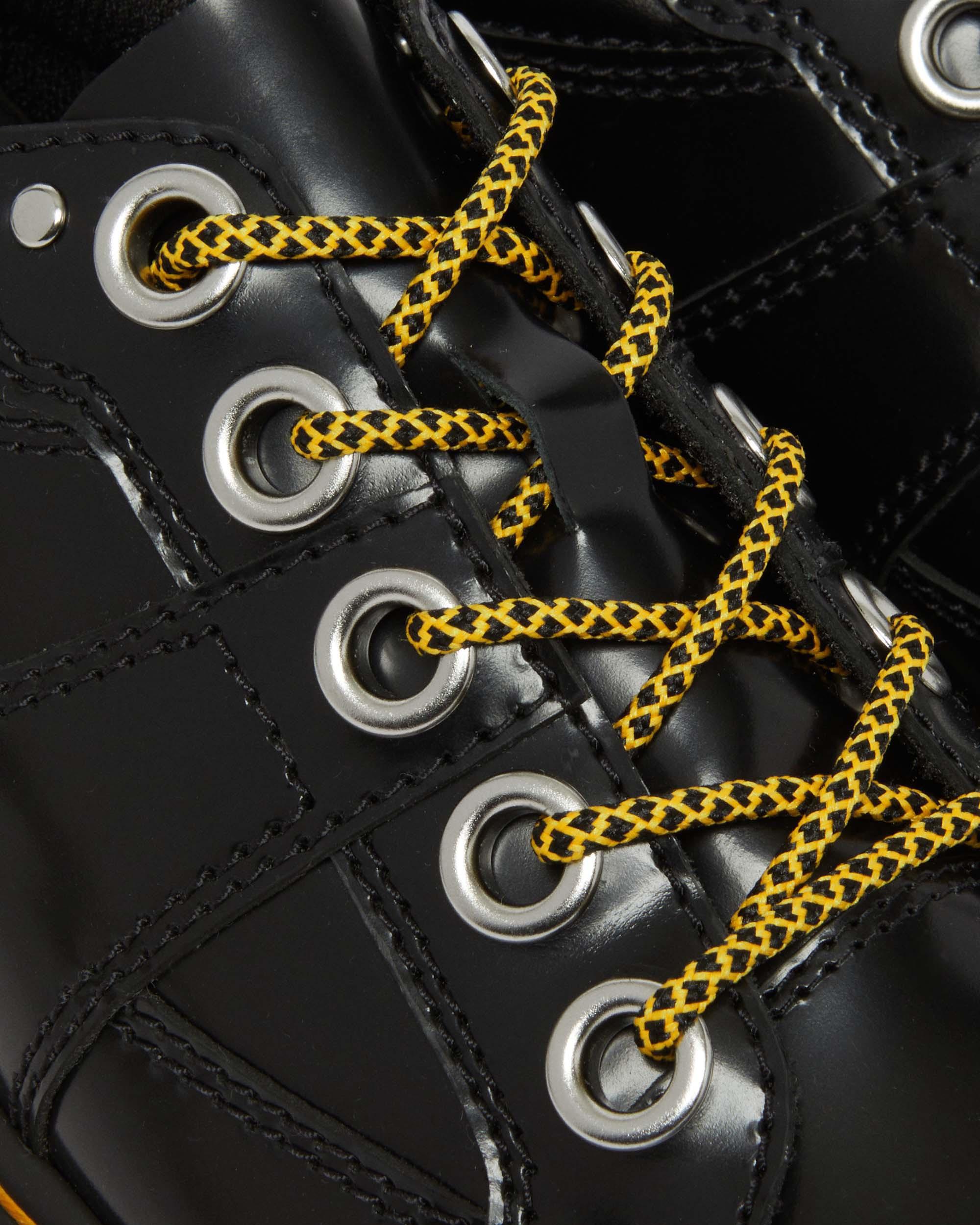 5-Eye Max Buttero Leather Platform Shoes