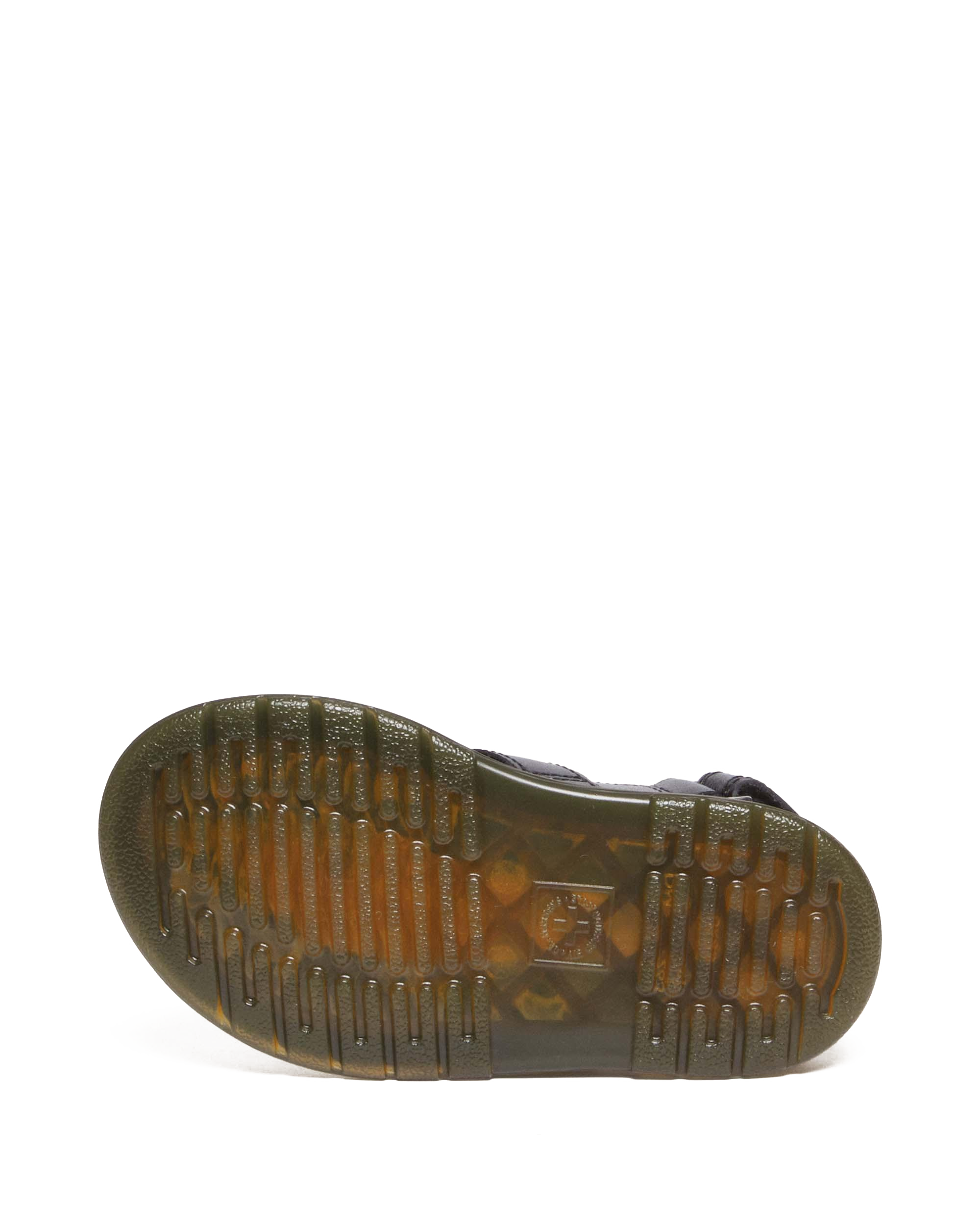 Сабо Dr. Martens Jorgie Leather Slingback Mules для малышей, цвет: Чёрный — фото 6