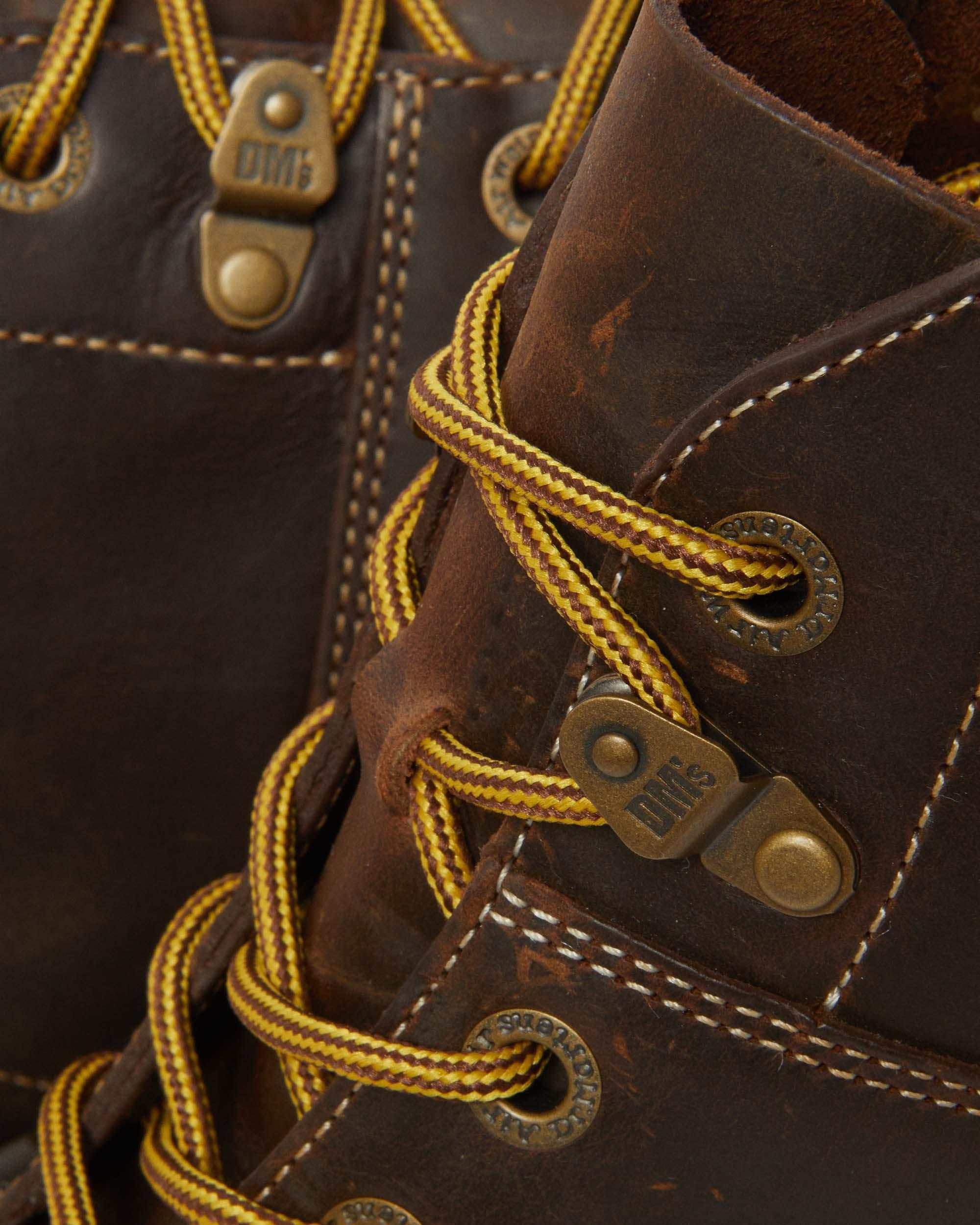 Boots plateformes Church Arc en cuir Crazy Horse