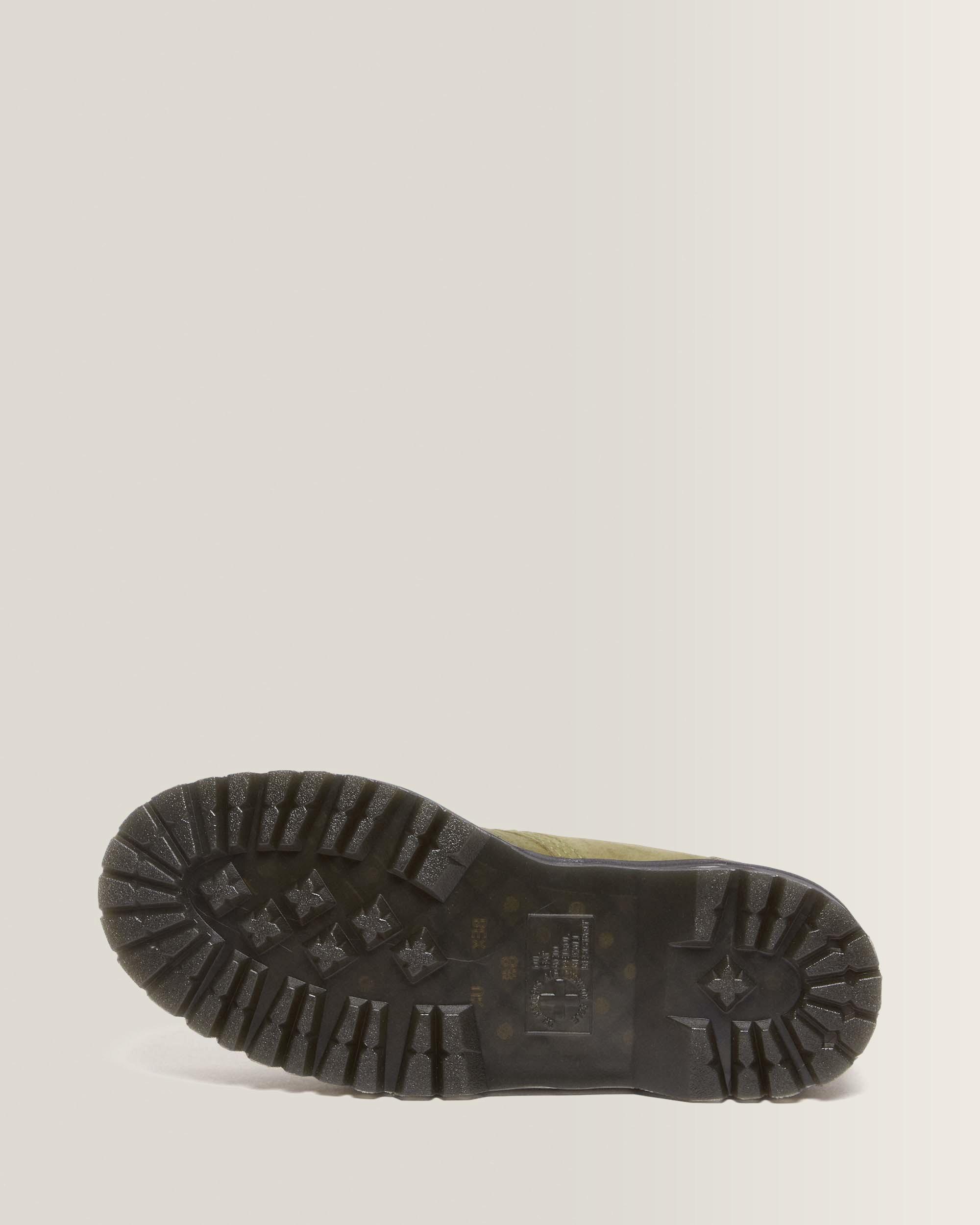 Zapato con plataforma 8053 de piel Tumbled Nubuck