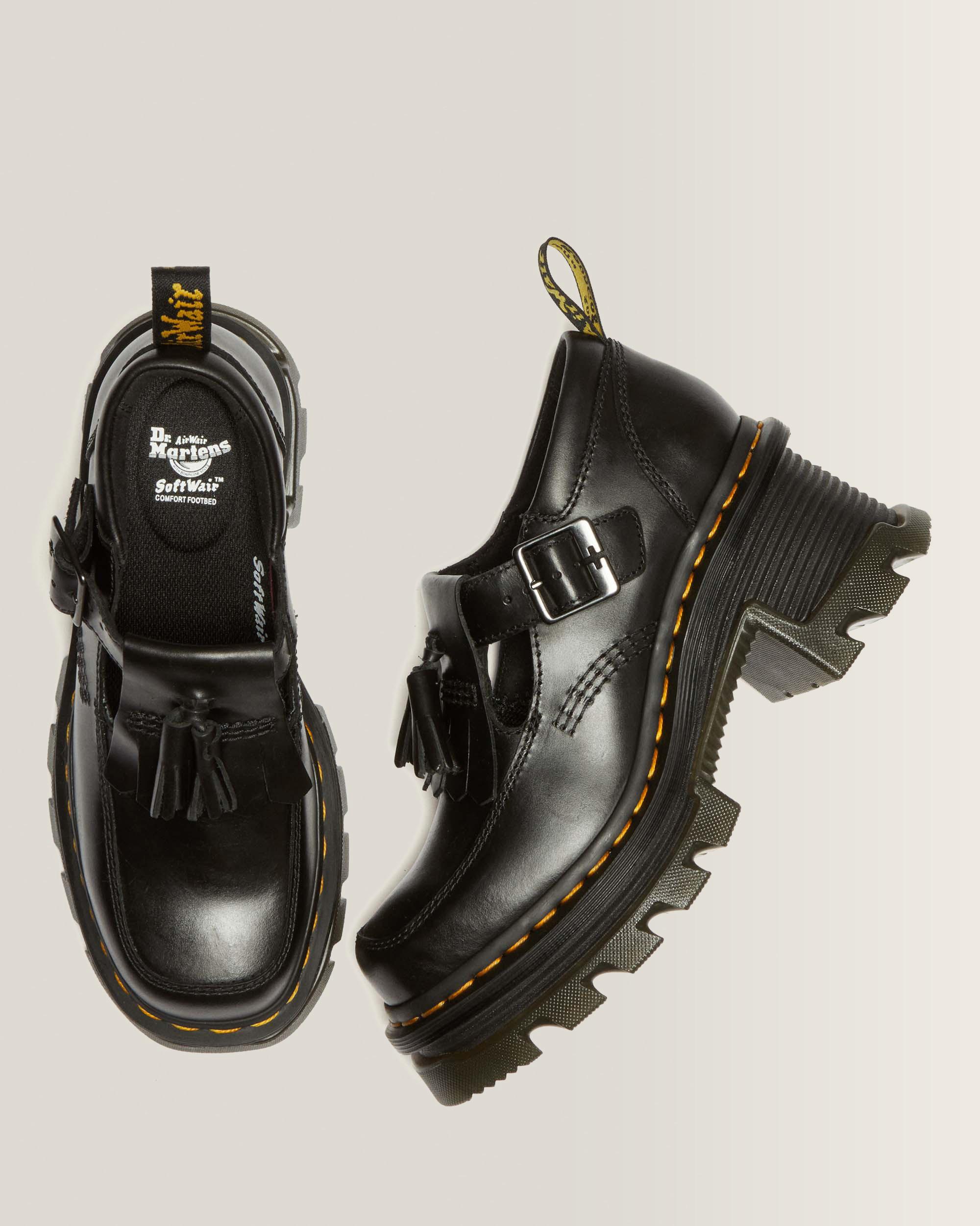 Corran Atlas Leather Mary Jane Heeled Shoes
