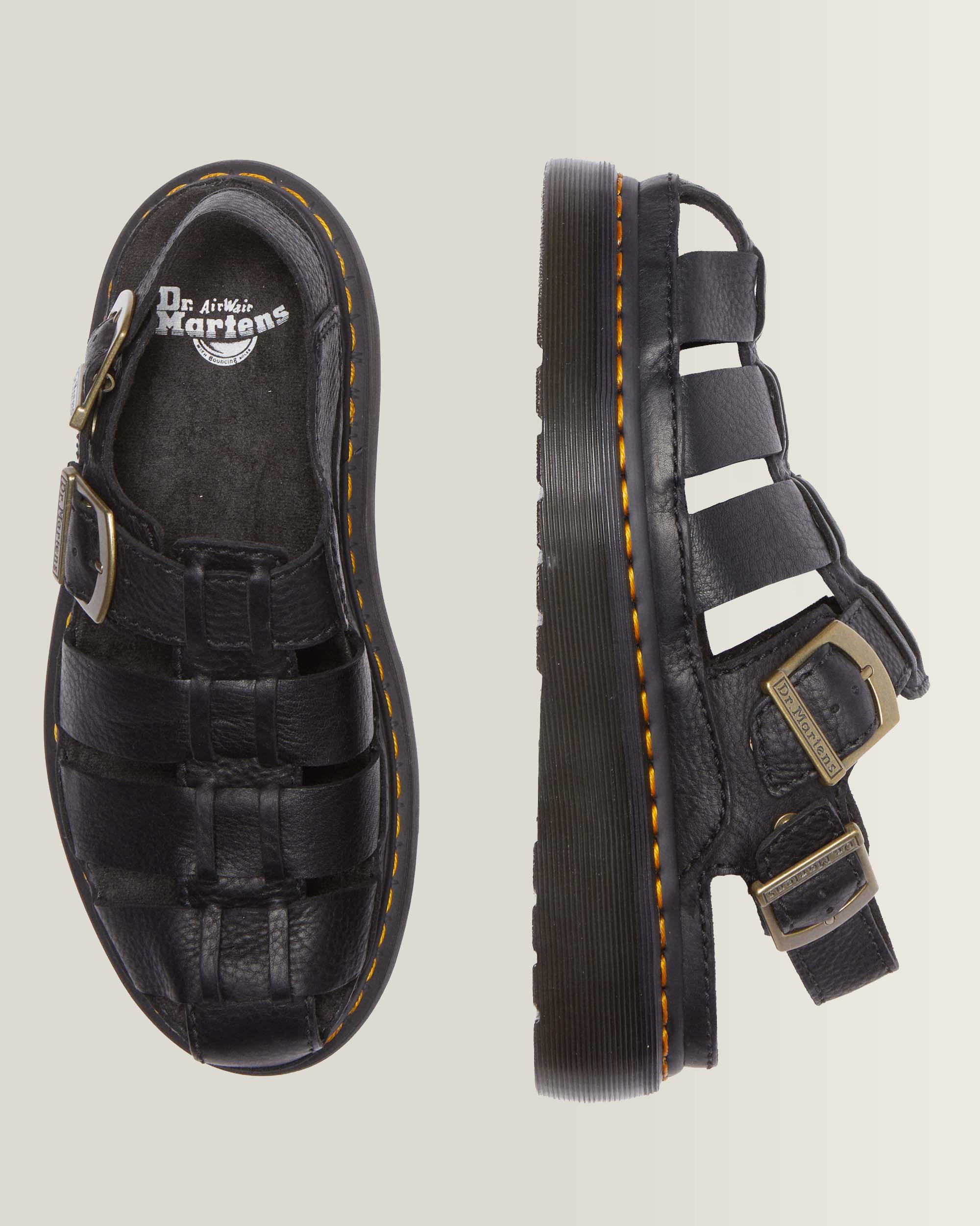 Wrenlie Leder Fisherman Sandalen
