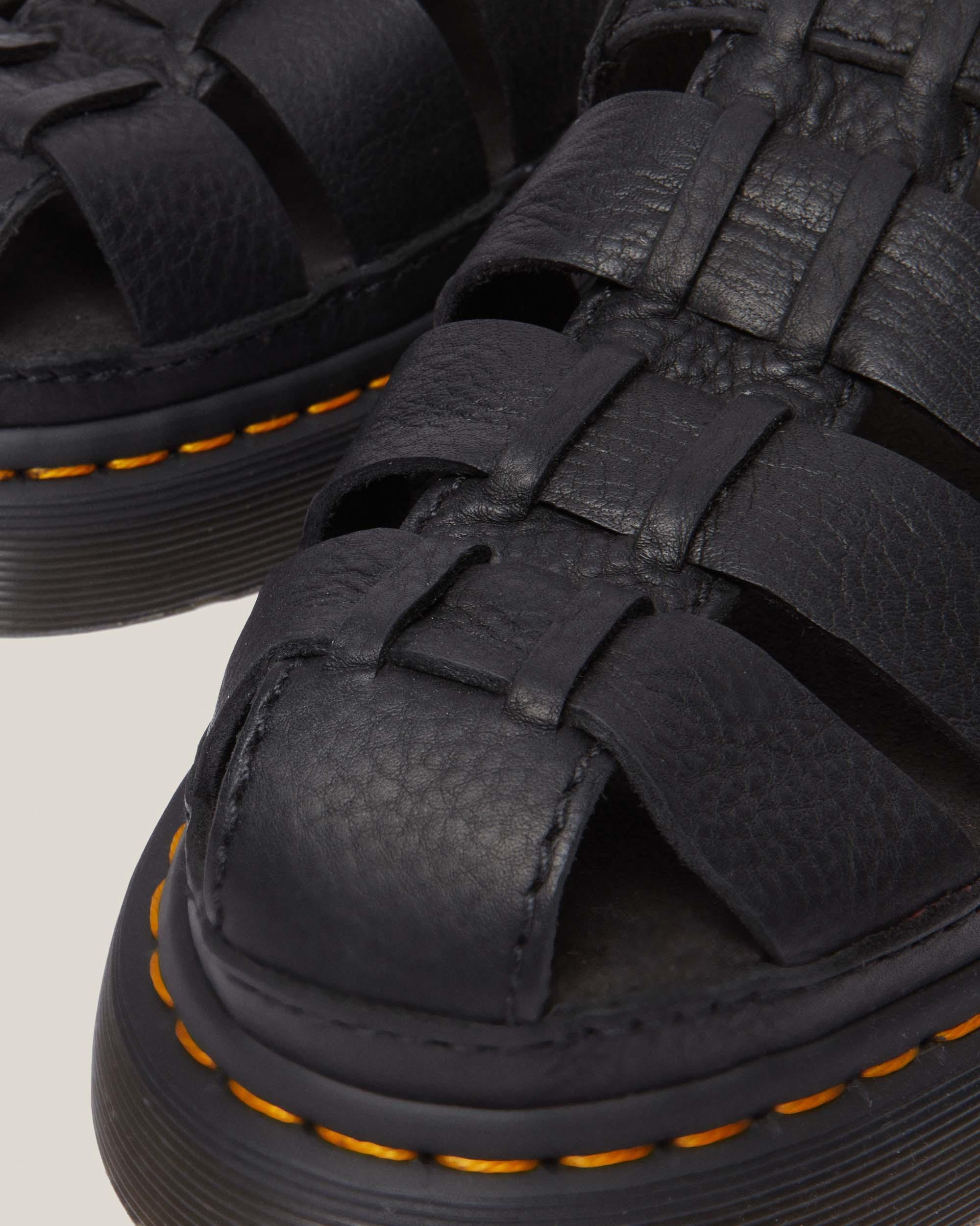 Wrenlie Leder Fisherman Sandalen