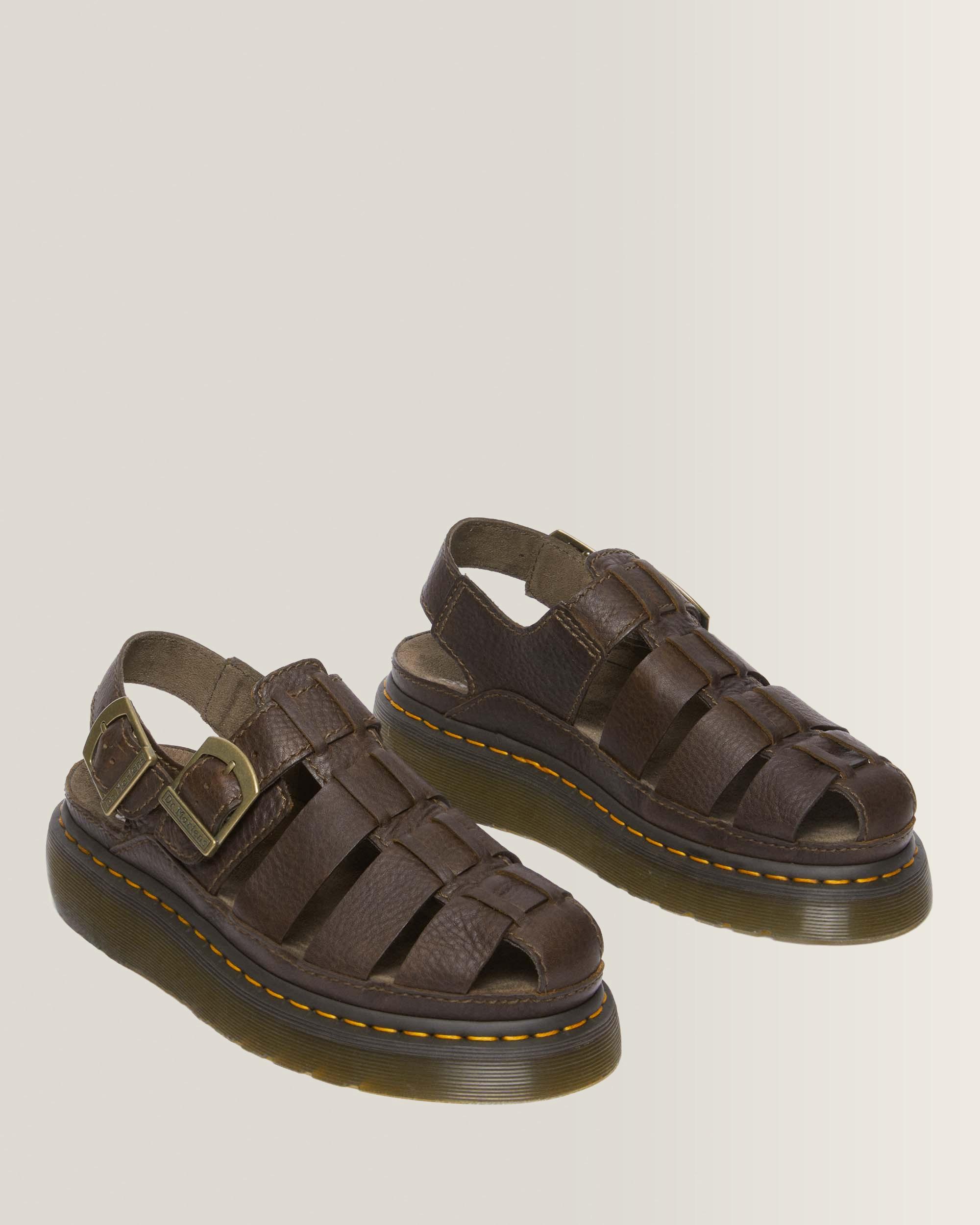 Wrenlie Leather Fisherman Sandals