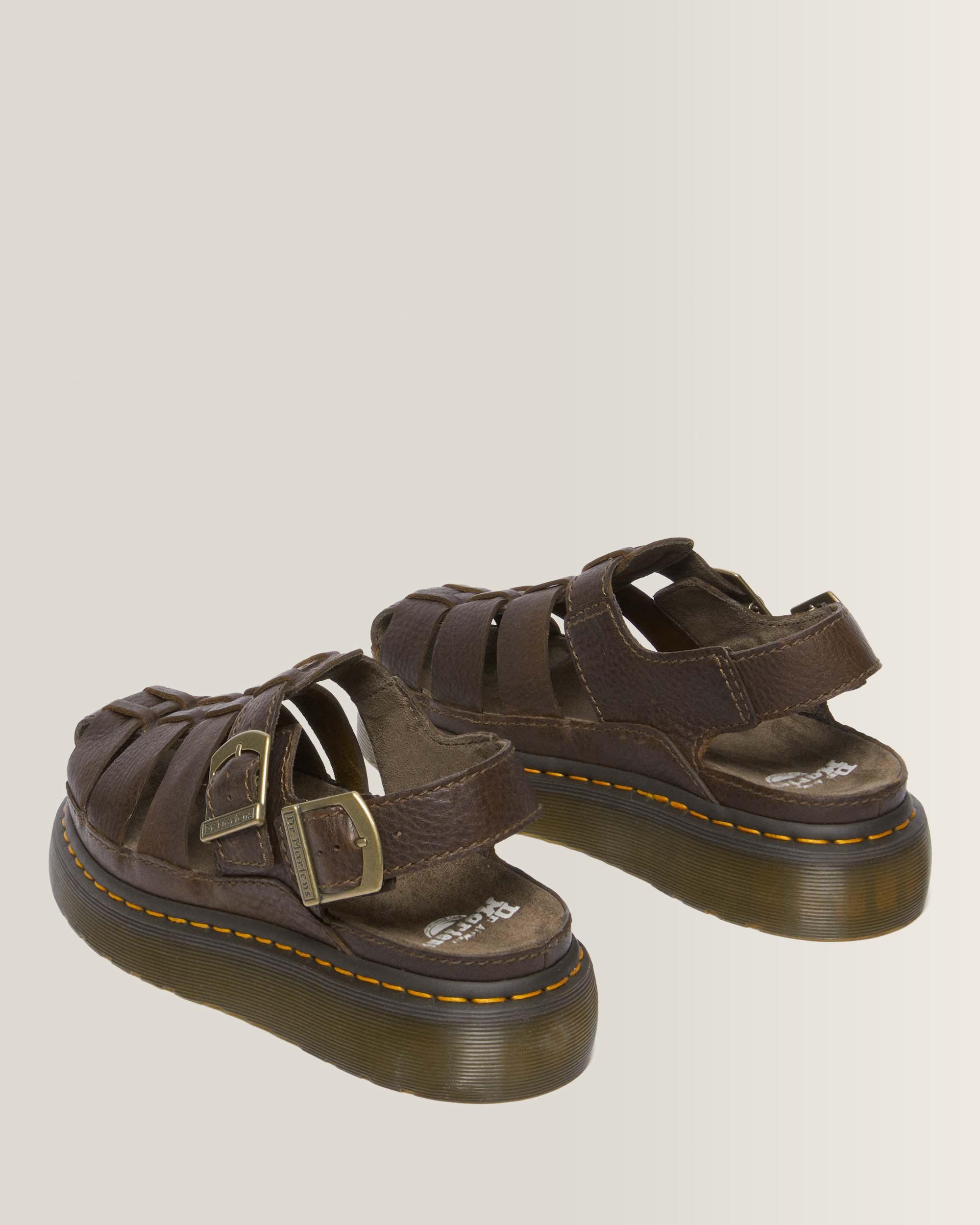 Wrenlie Leather Fisherman Sandals