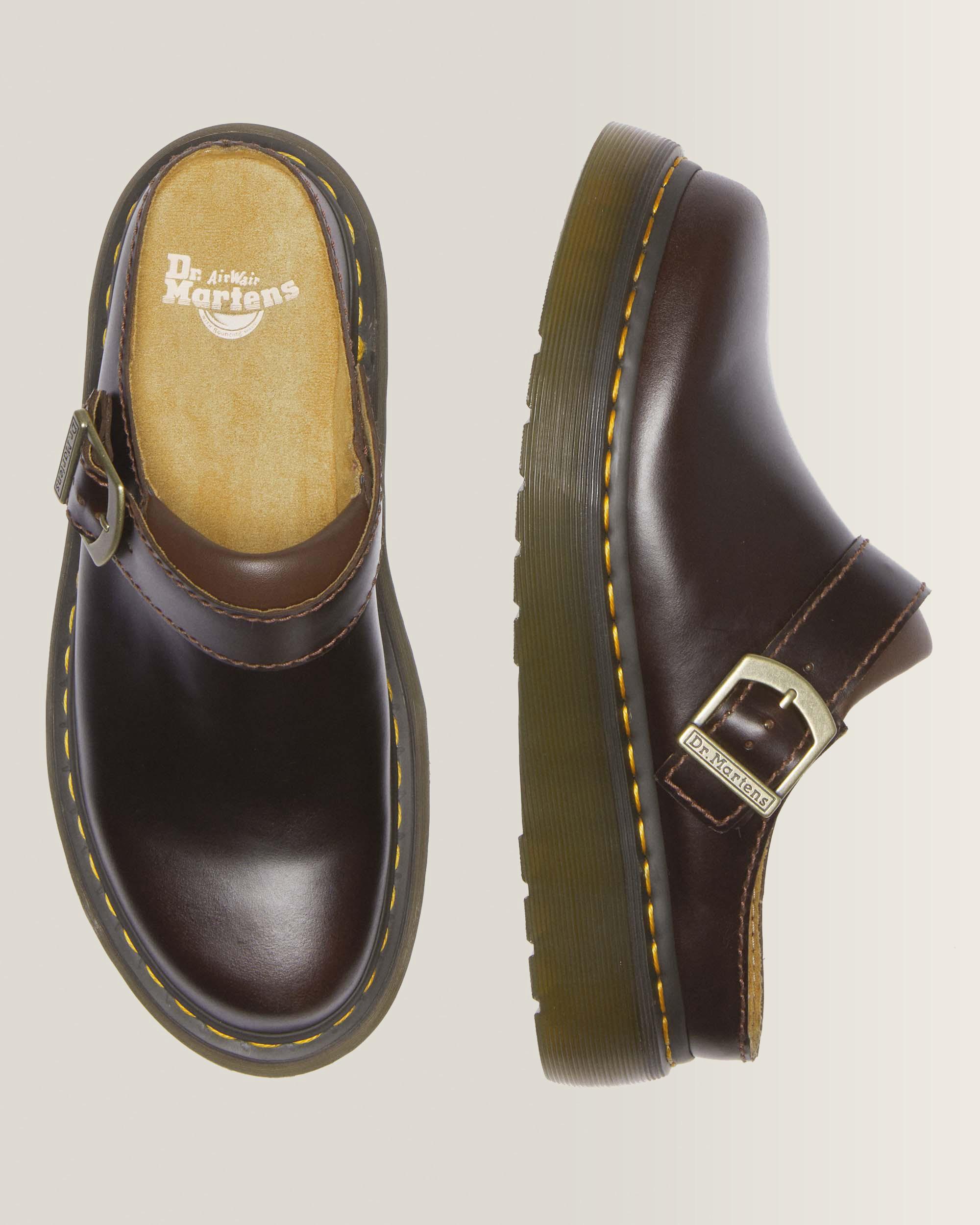 Mules plateformes Laketen en cuir