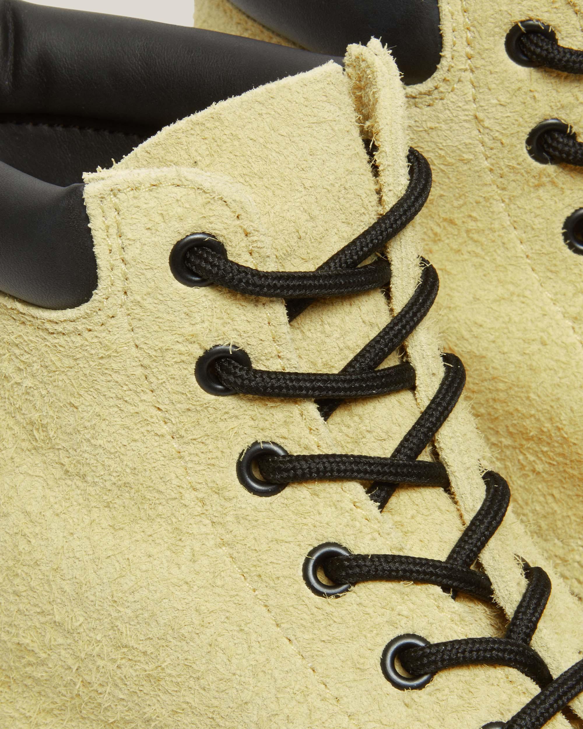 939 Ben Suede Padded Collar Lace Up Boots in Hazy Yellow | Dr