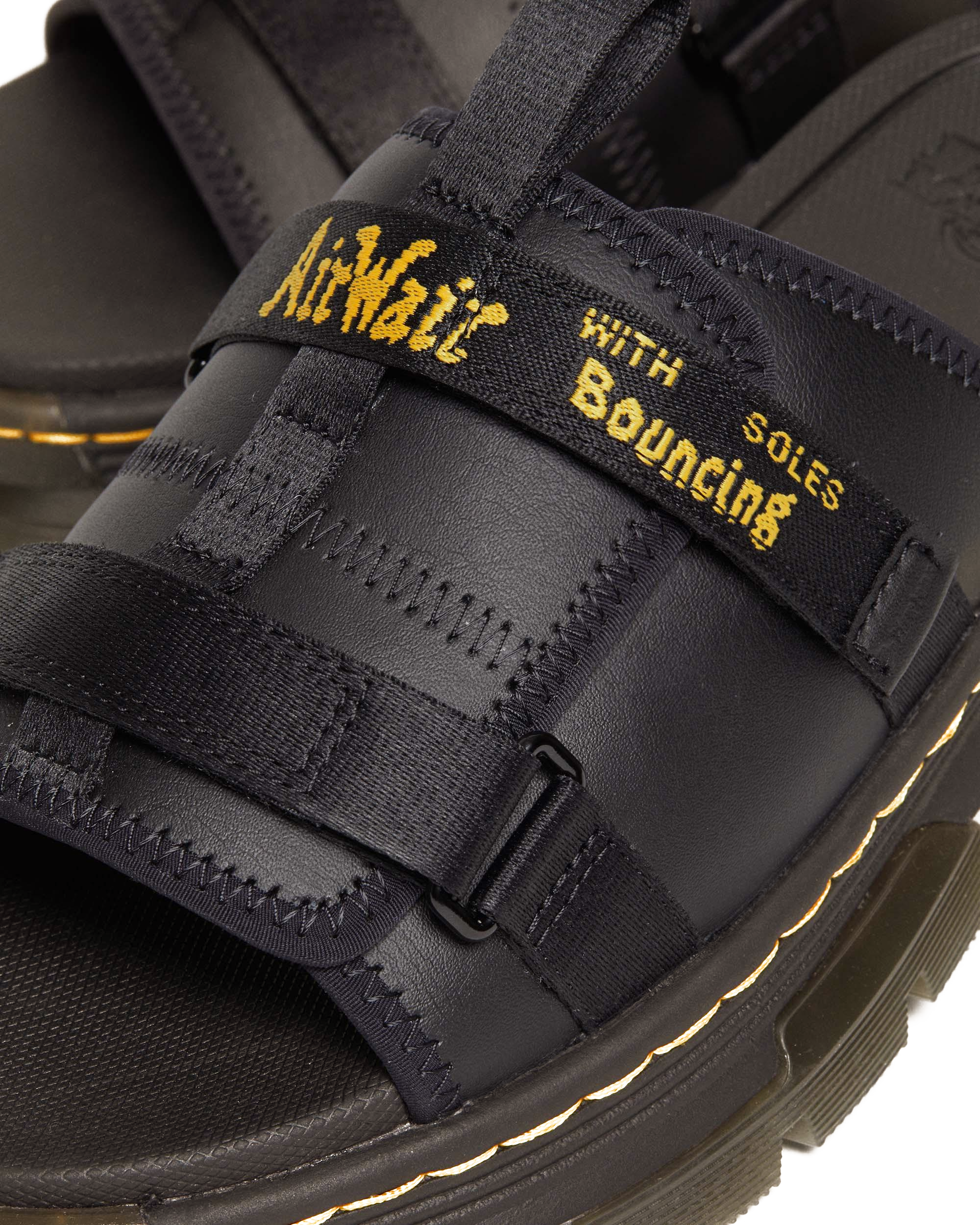 Ayce Leder & Webbing Sandalen