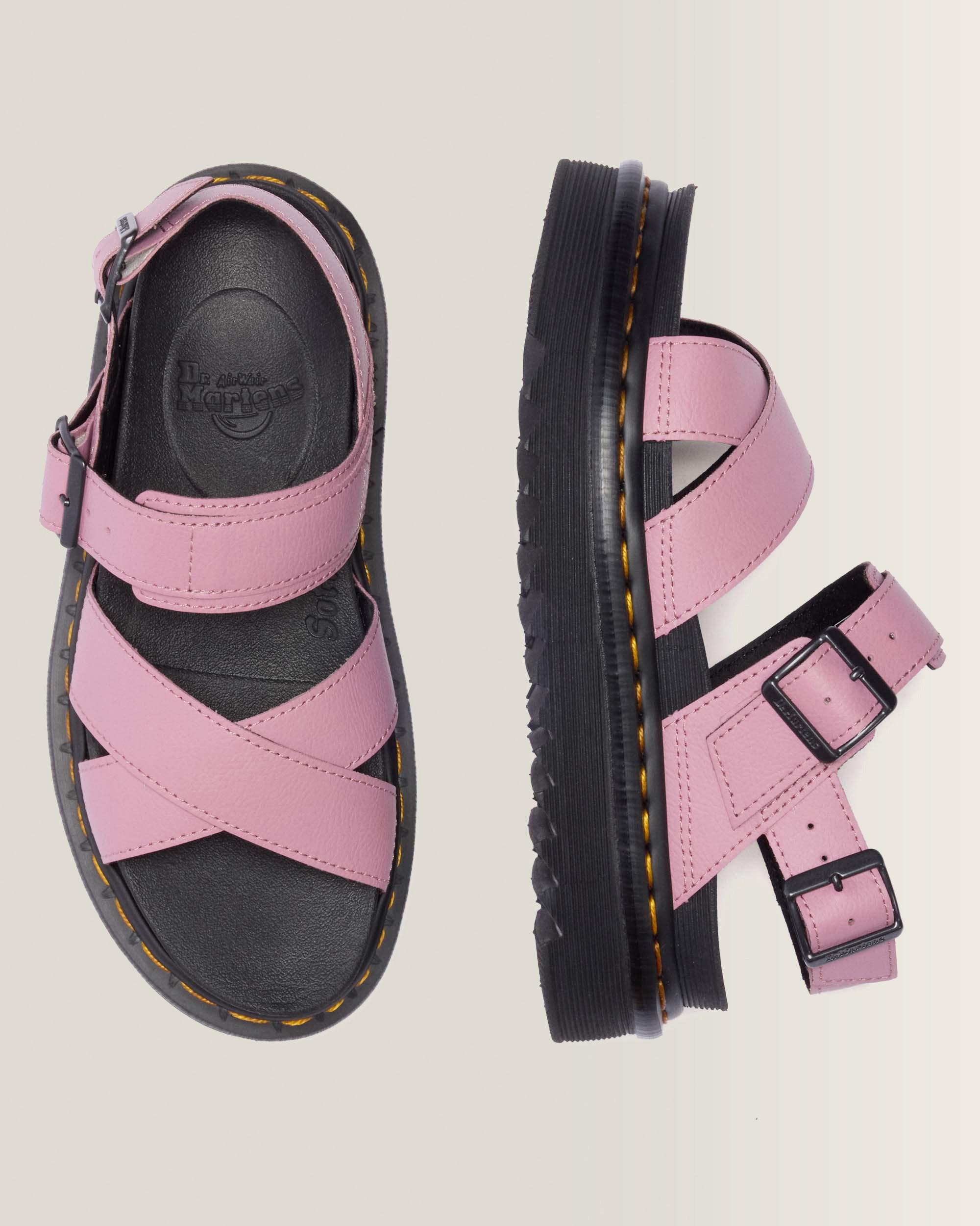 Voss II Athena Leather Strap Sandals