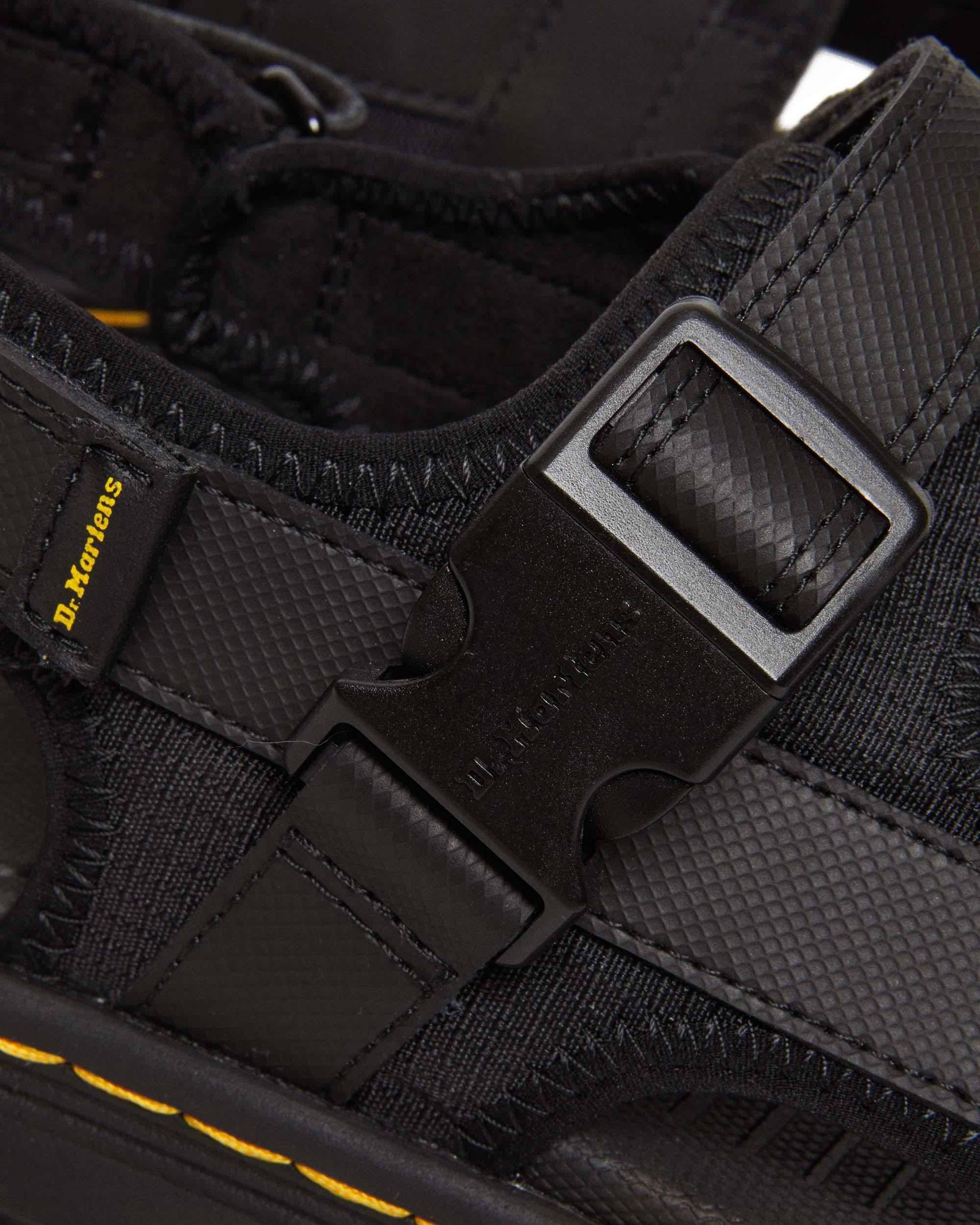 Forster Poly Webbing Sandals in Black | Dr. Martens™
