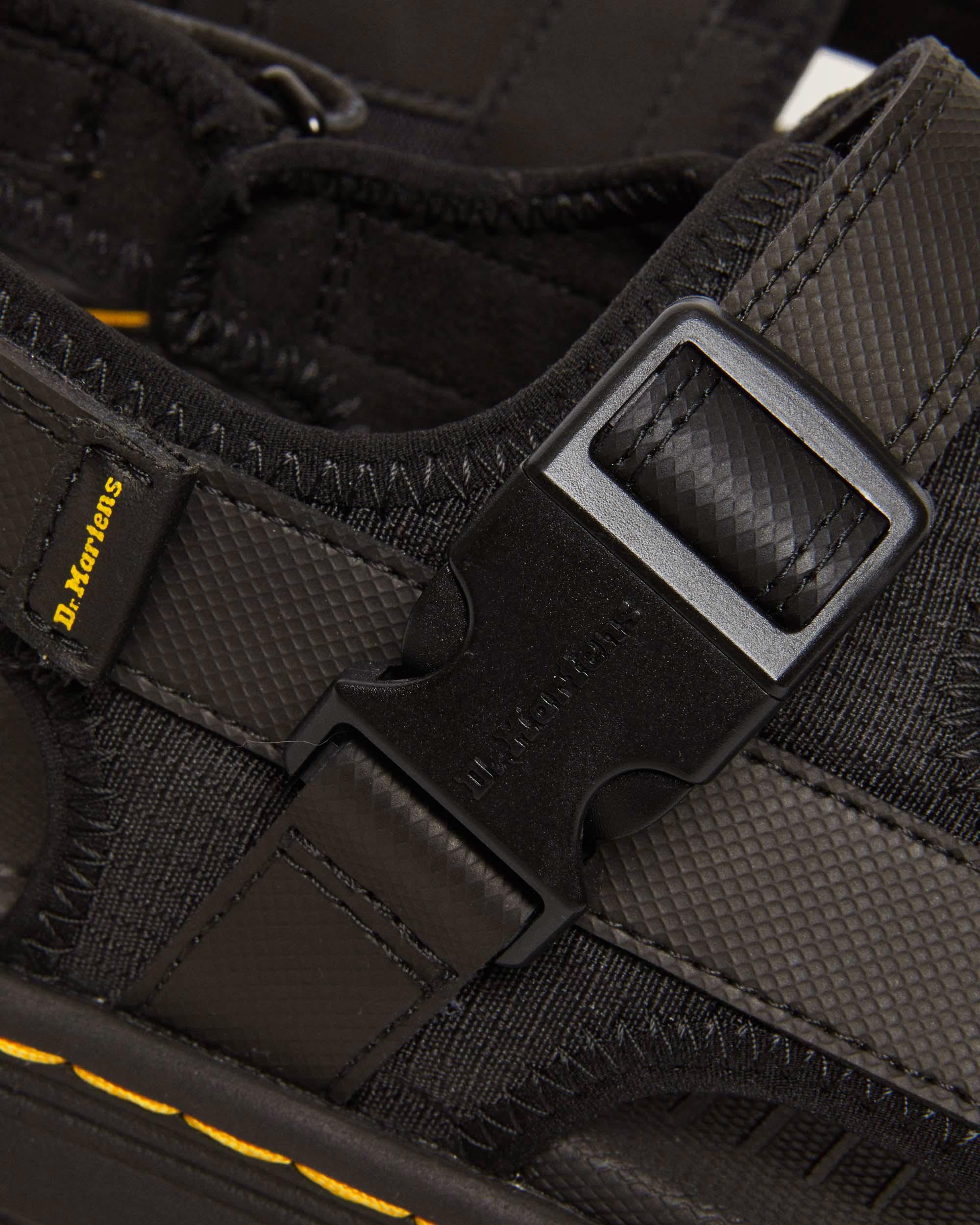 Forster Poly Webbing Sandals in Black | Dr. Martens™
