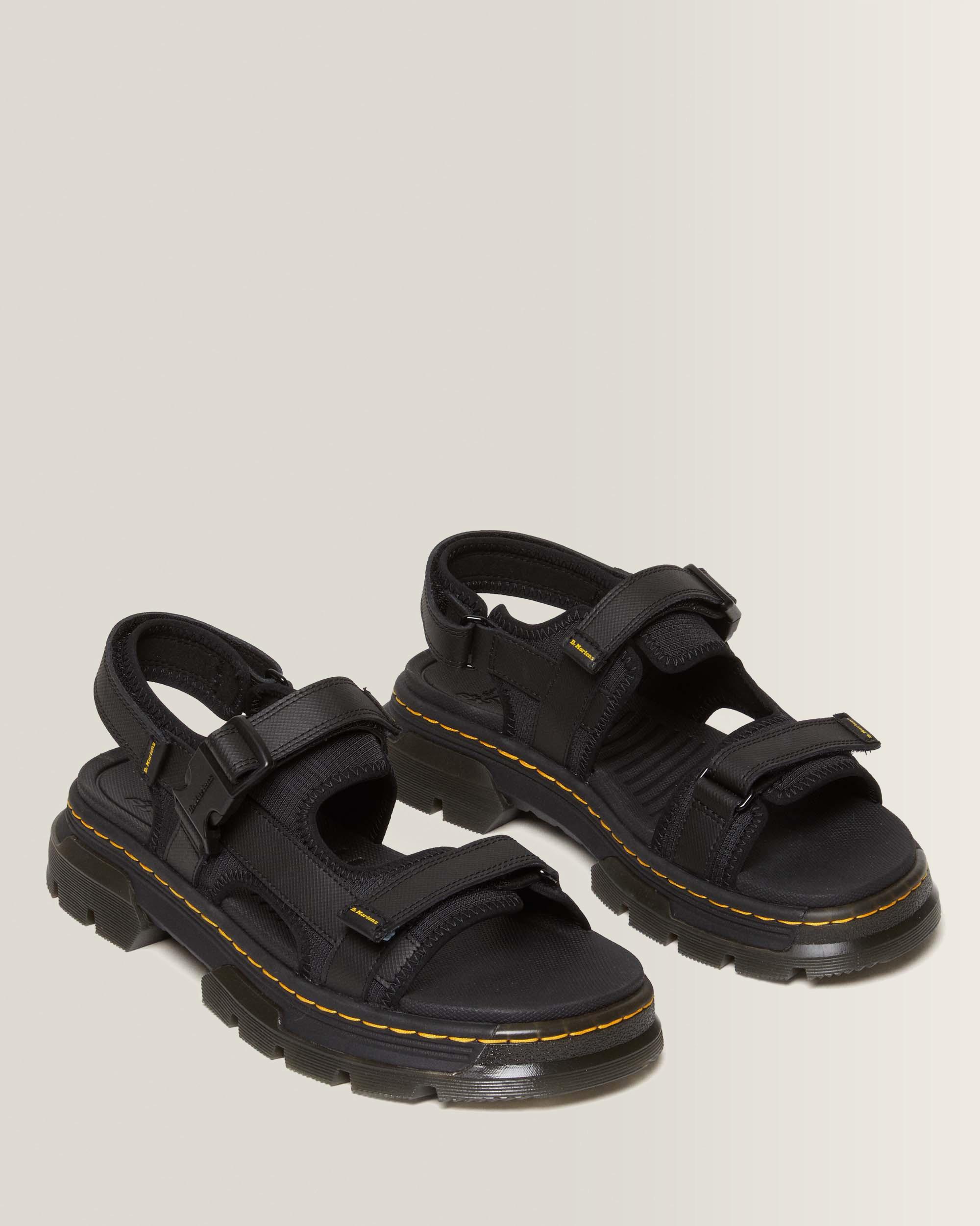 Forster Poly Webbing Sandals in Black | Dr. Martens™