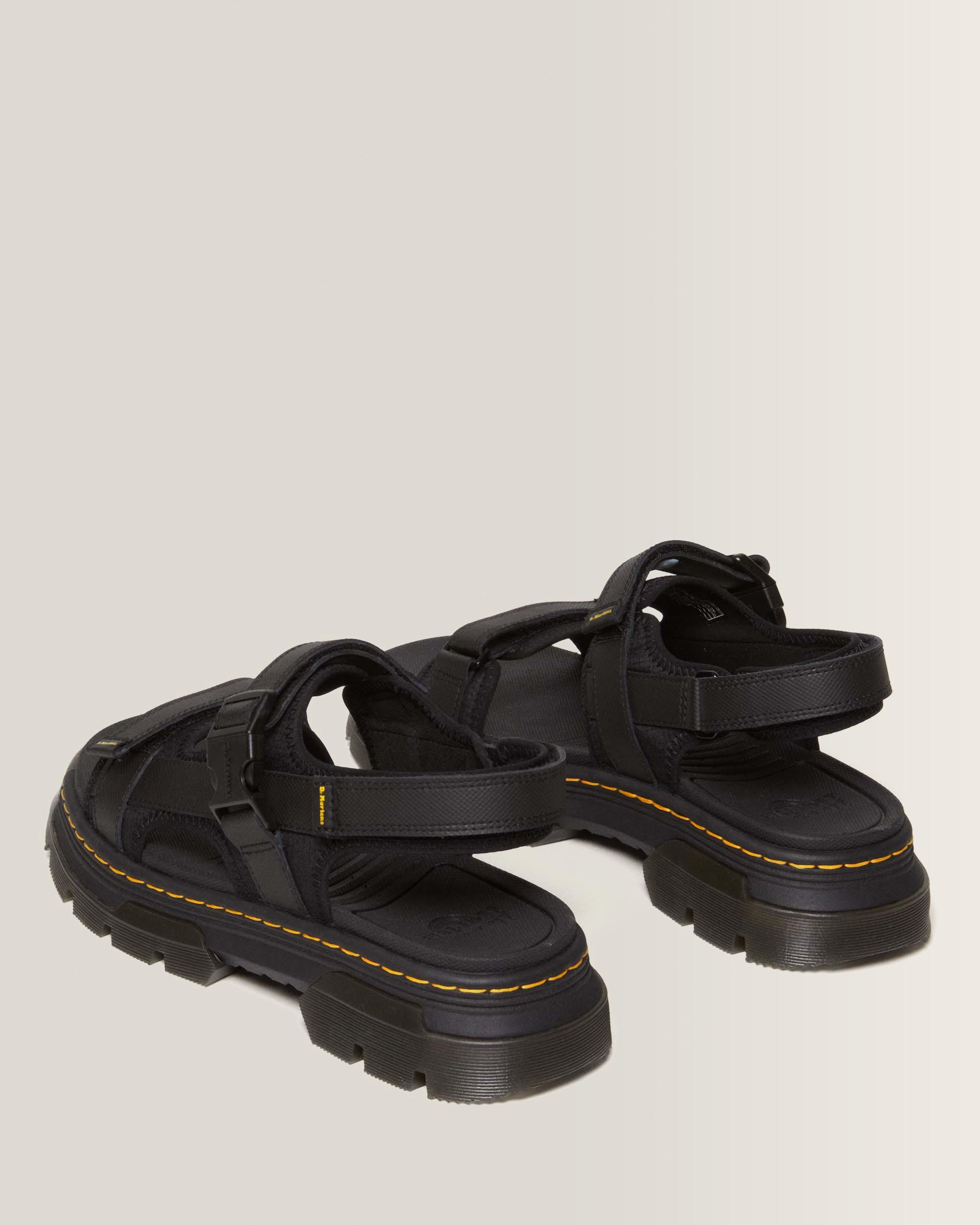 Forster Poly Webbing Sandals in Black | Dr. Martens™
