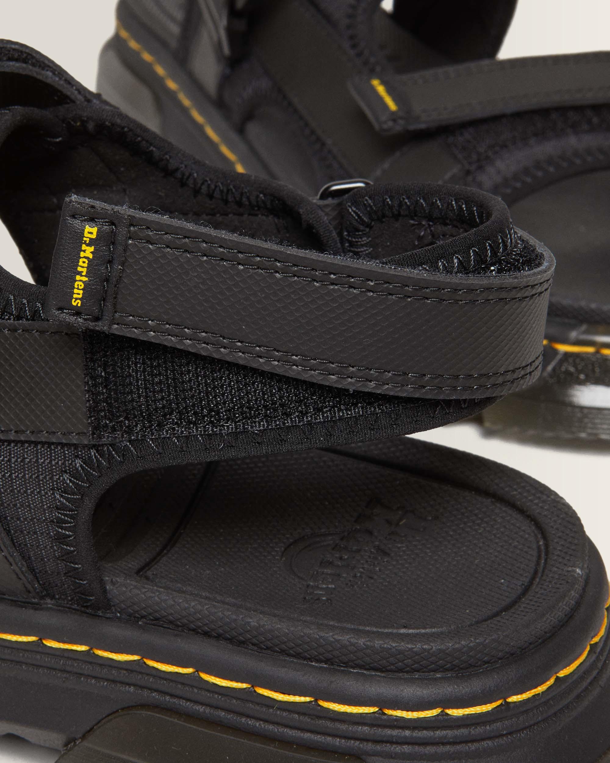 Forster Poly Webbing Sandals in Black | Dr. Martens™