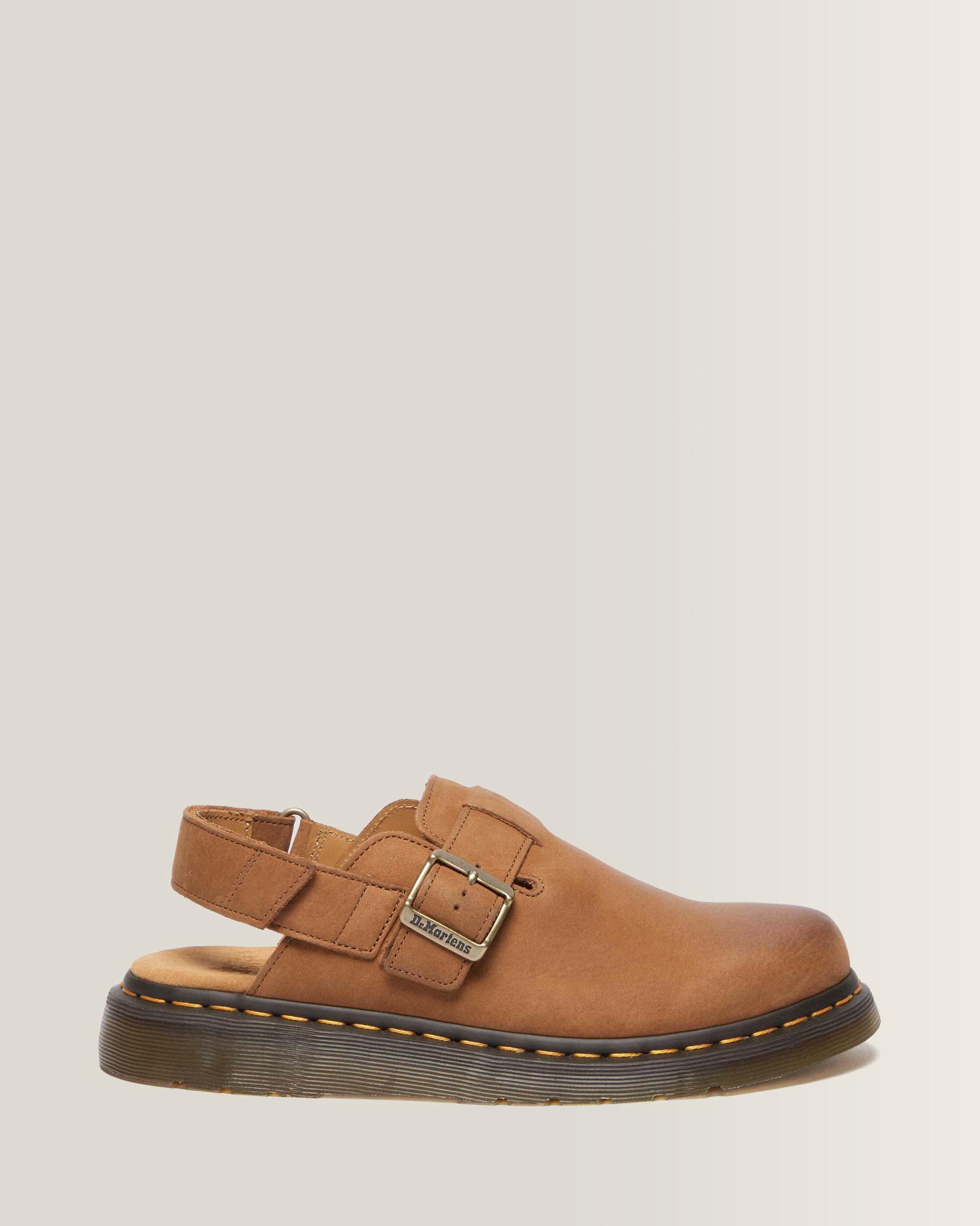 Jorge II getrommeld nubuck mules