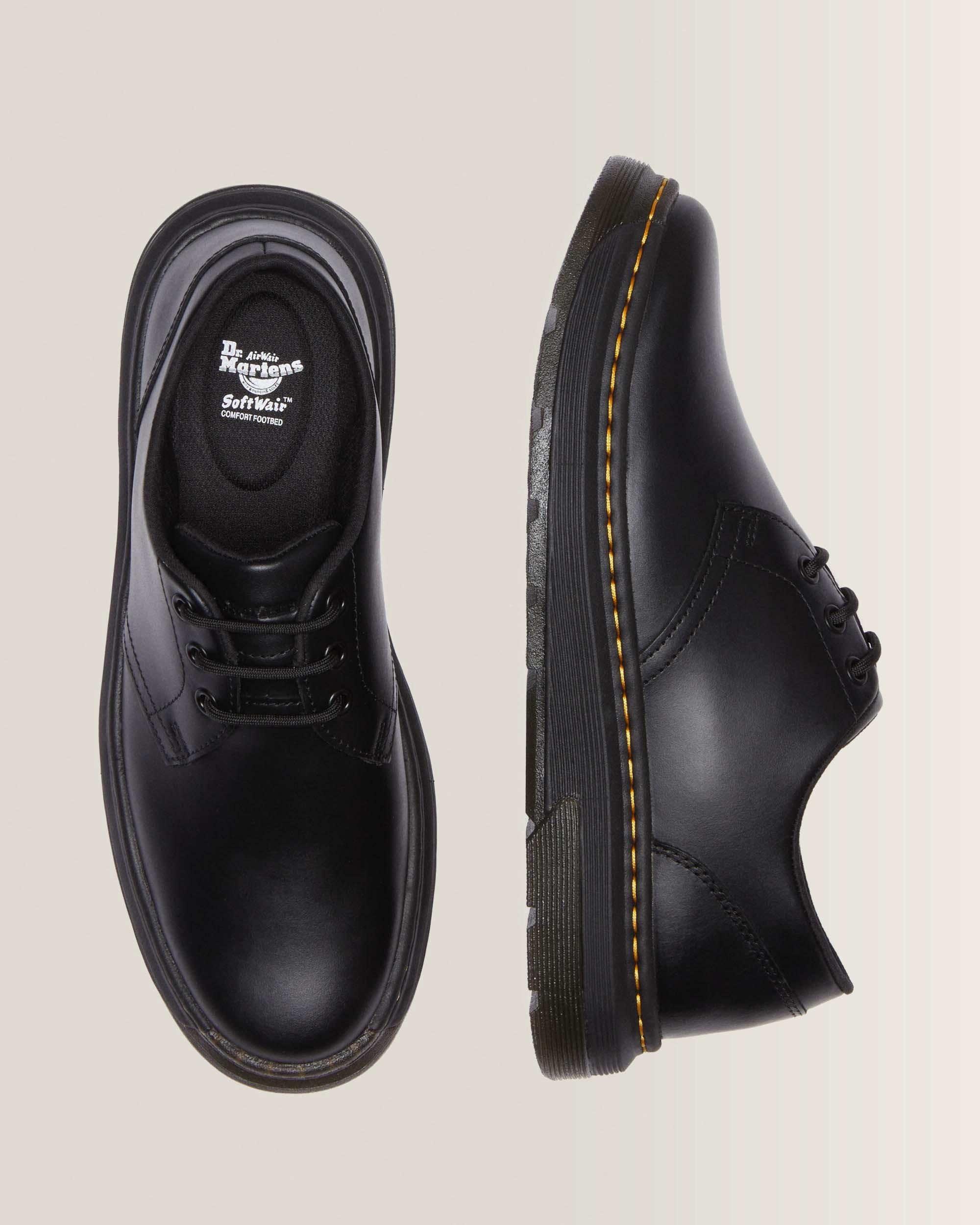 Chaussures Crewson Lo en cuir noir