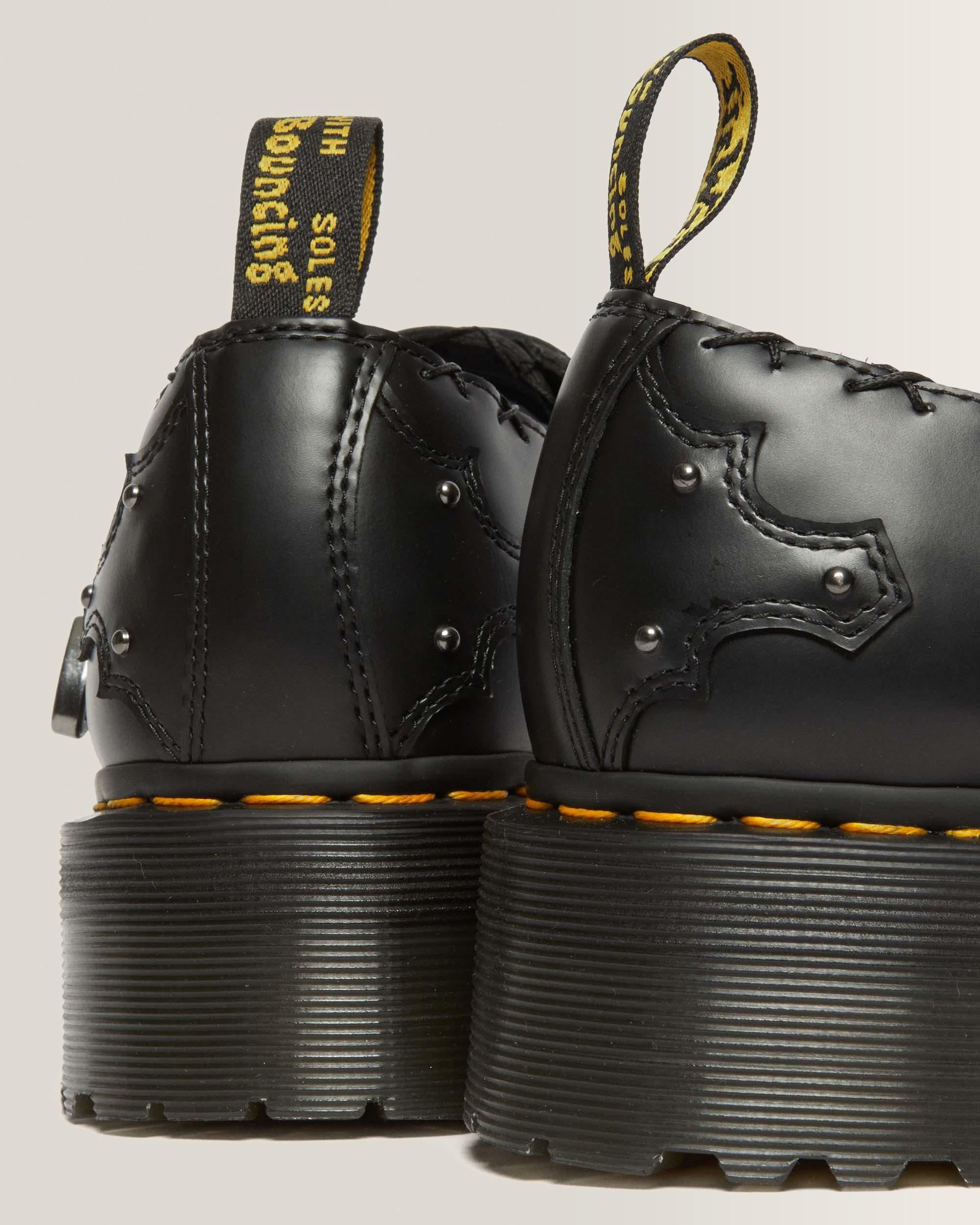 Ramsey Woven Smooth Leather Platform Creepers -kengät