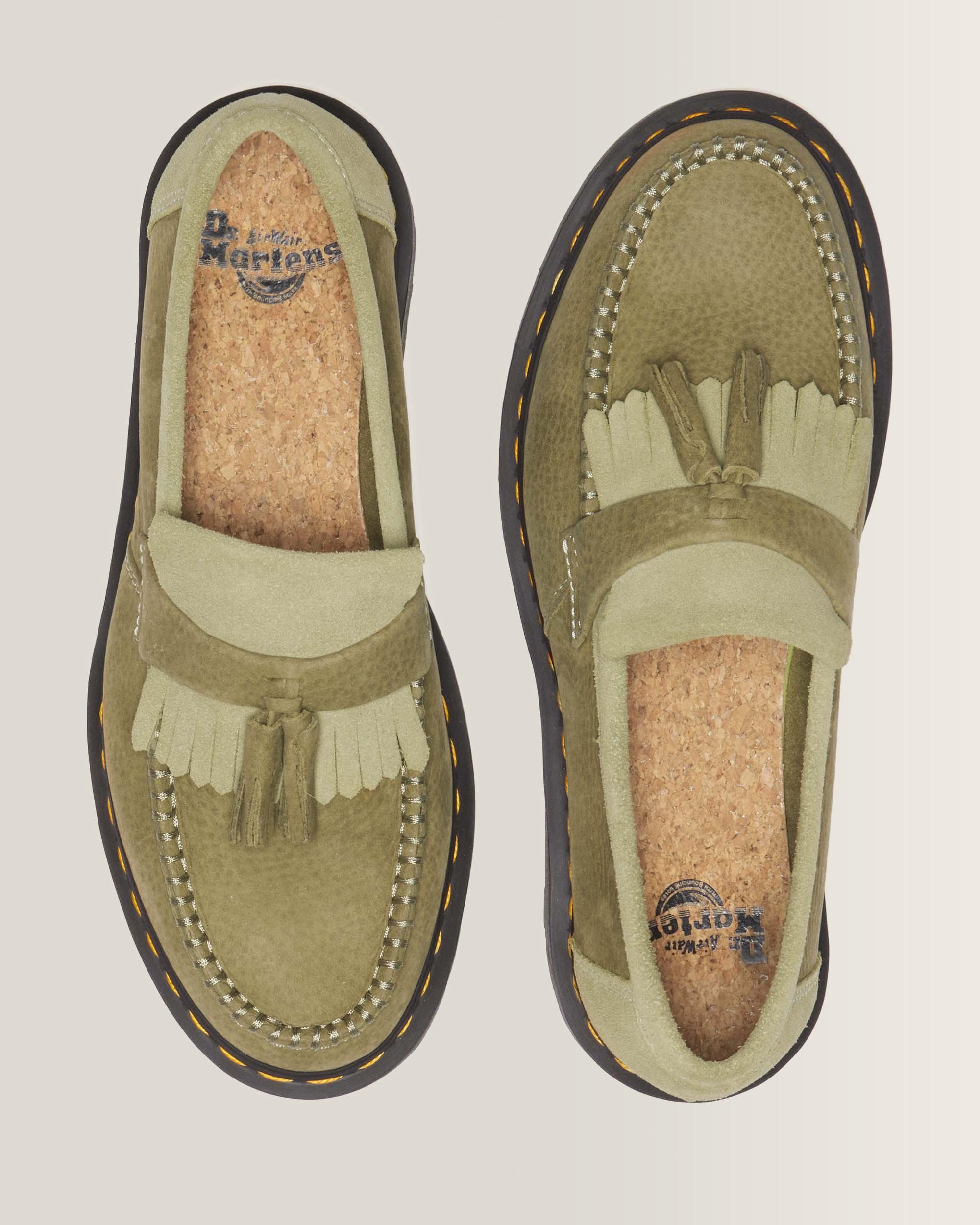 Mocassins Adrian en cuir Tumbled Nubuck à pampilles