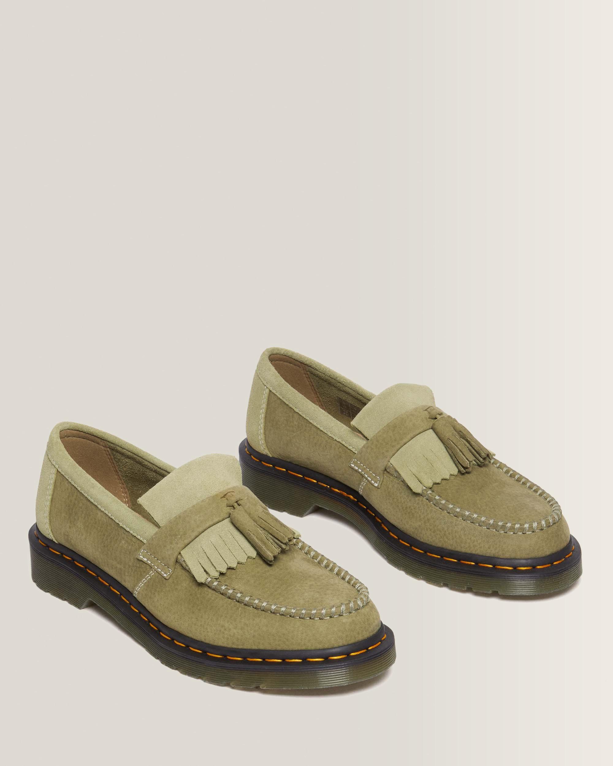 Mocassins Adrian en cuir Tumbled Nubuck à pampilles