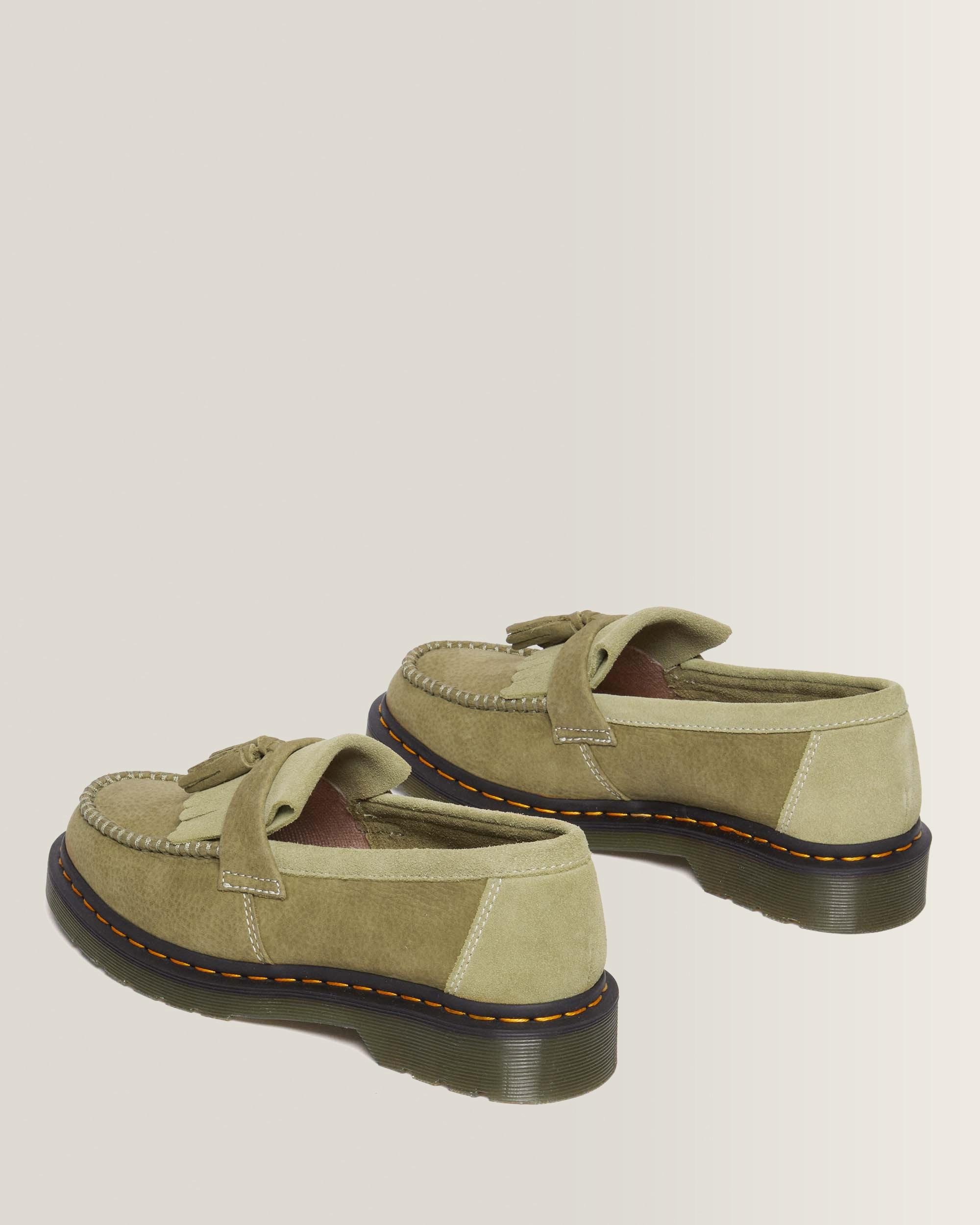 Mocassins Adrian en cuir Tumbled Nubuck à pampilles