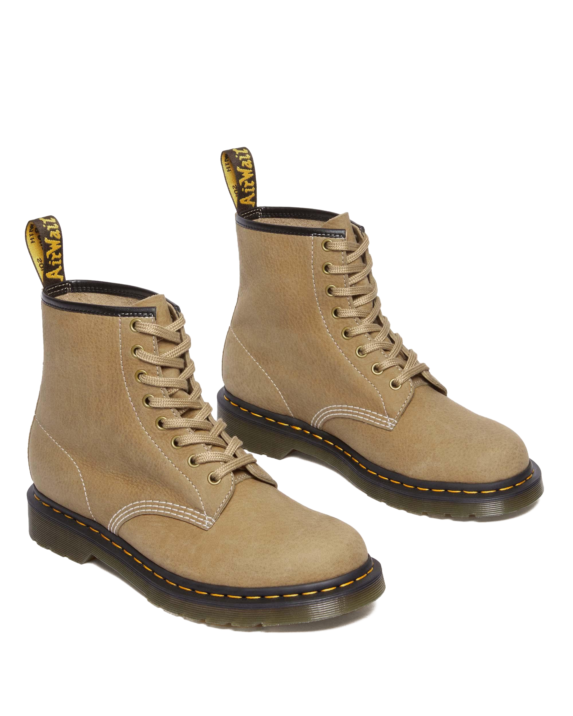 1460 Tumbled Nubuck Leather Lace Up Boots