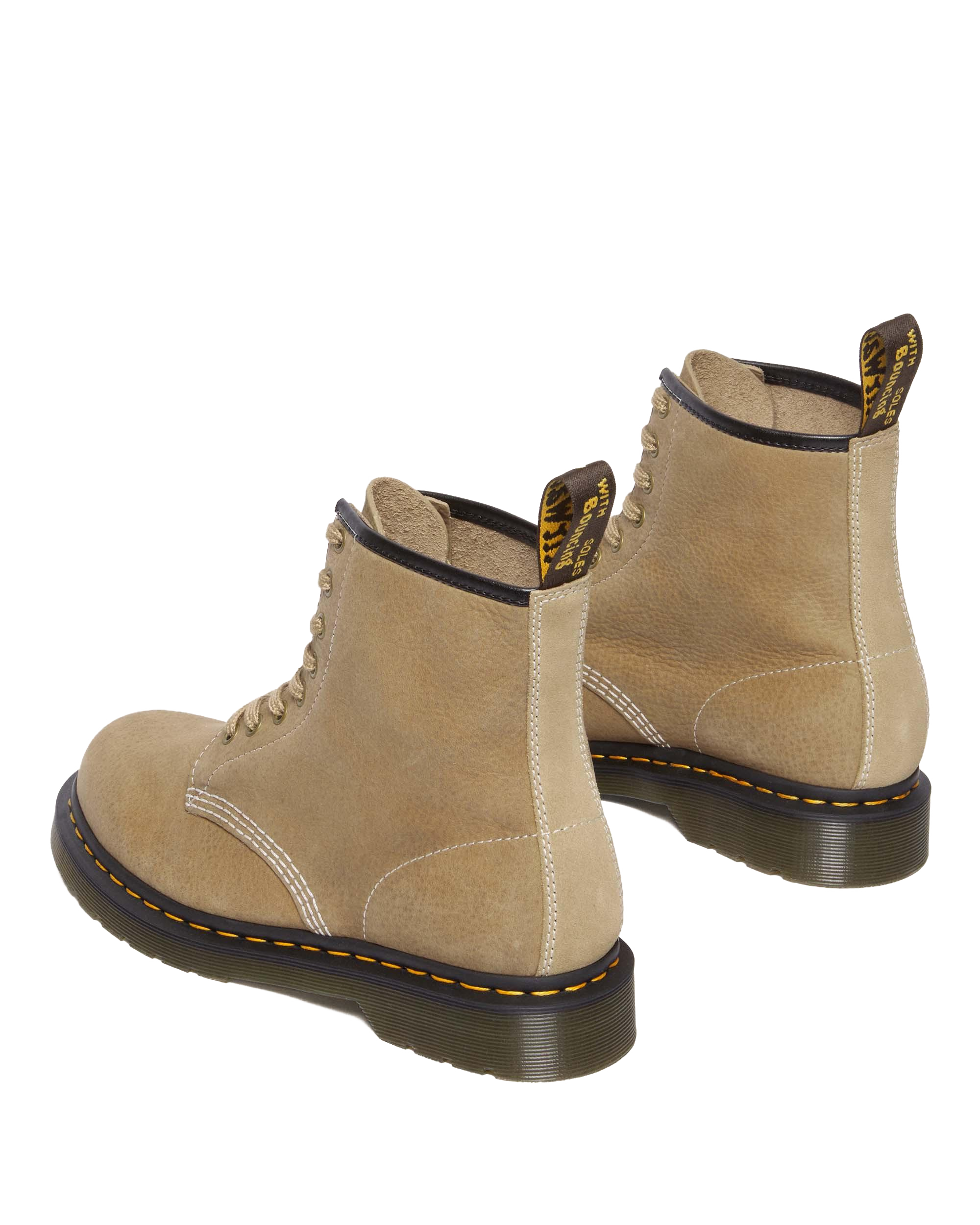 1460 Tumbled Nubuck Leather Lace Up Boots