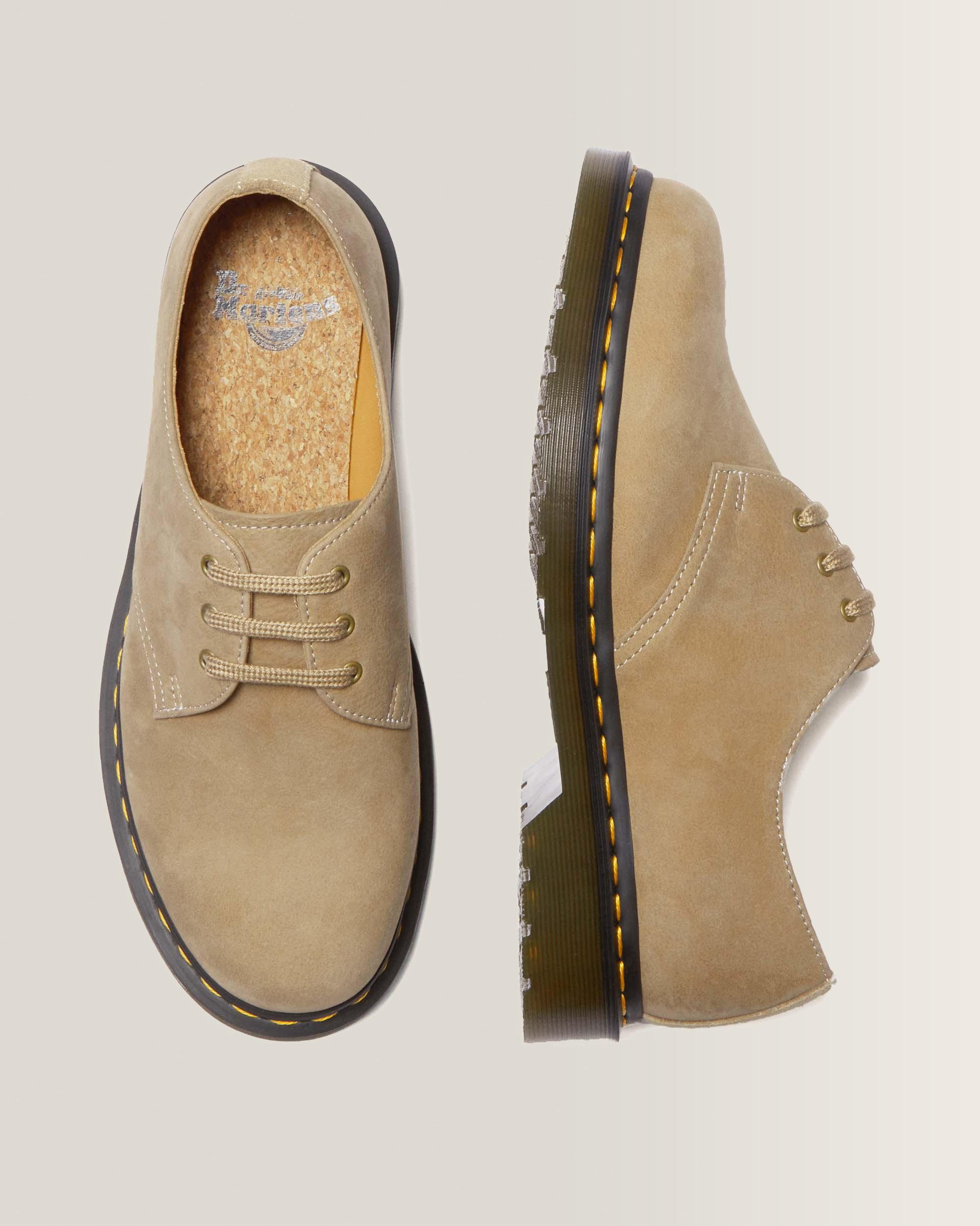 1461 Oxford-sko i Tumbled Nubuck-læder