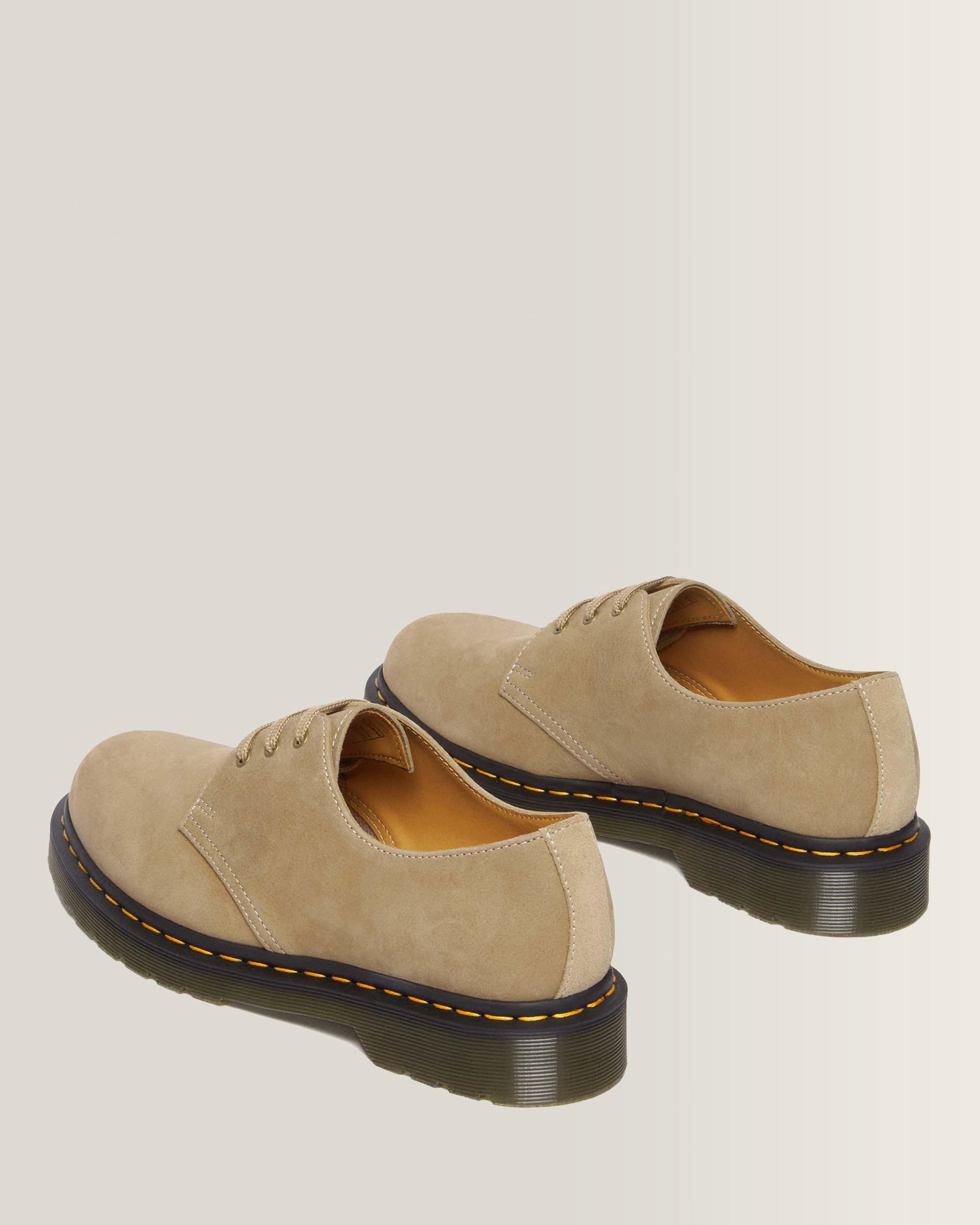 1461 Oxford-sko i Tumbled Nubuck-læder