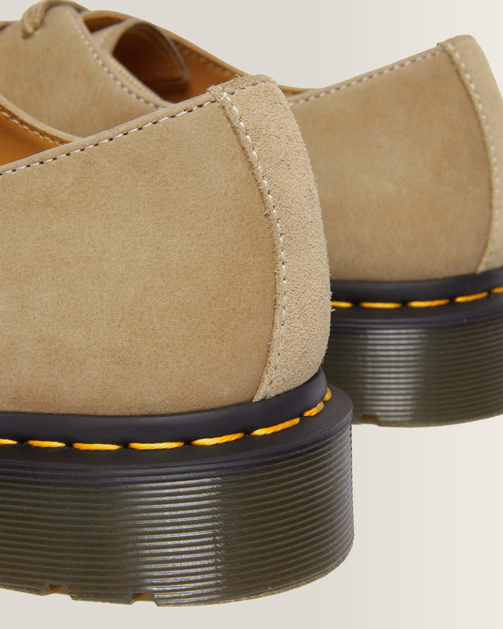 1461 Oxford-sko i Tumbled Nubuck-læder