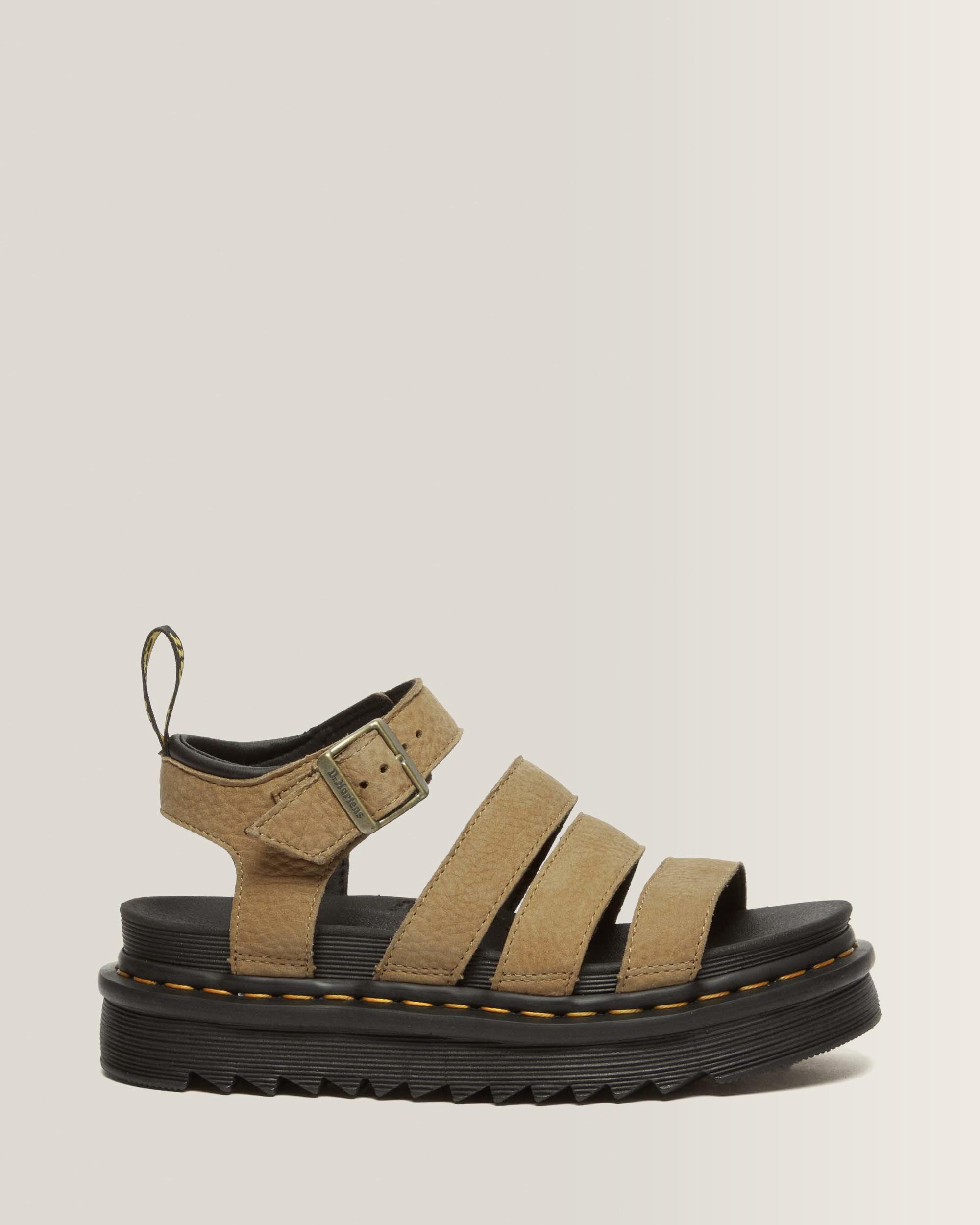 Sandalia Blaire de piel Tumbled Nubuck