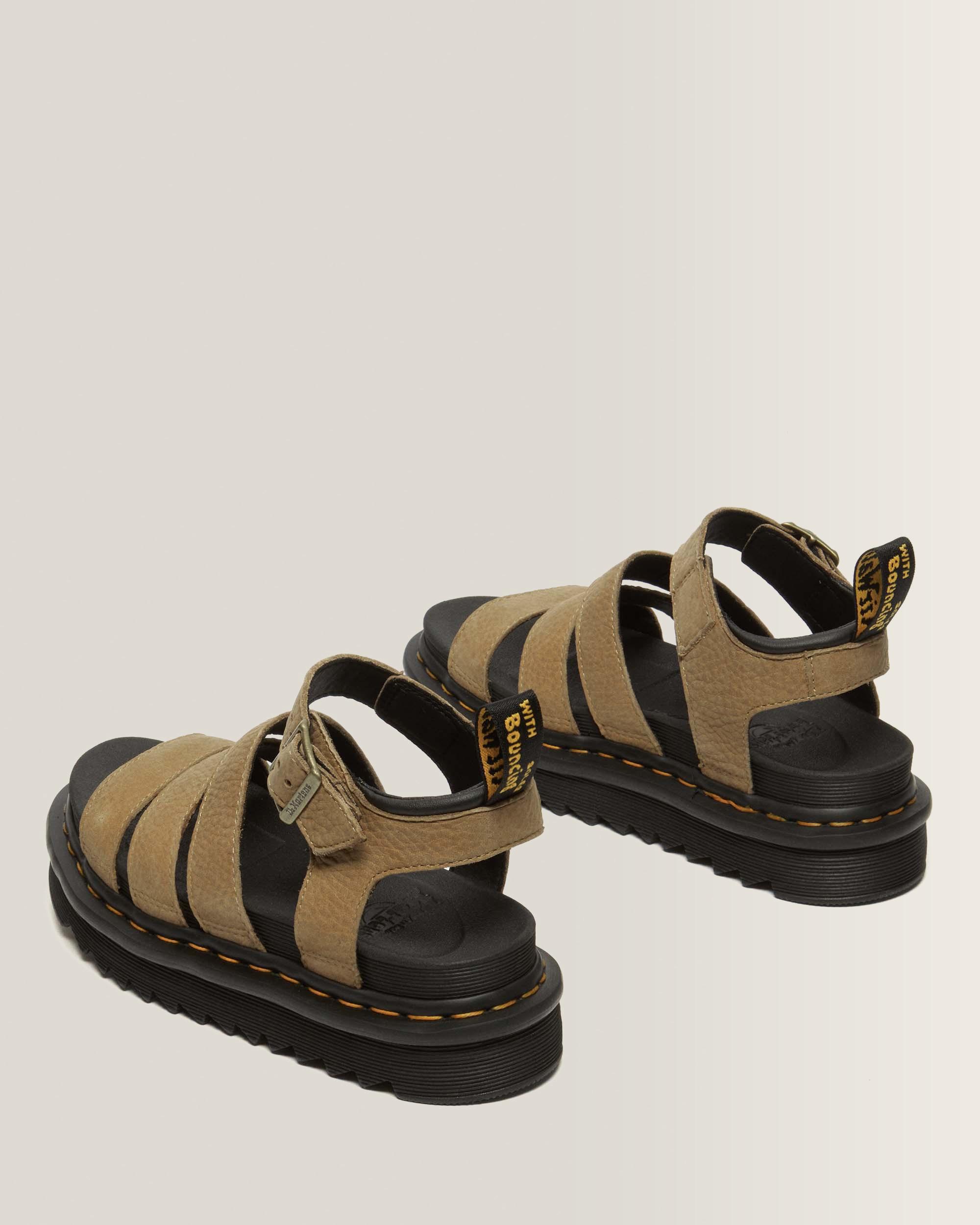 Sandalia Blaire de piel Tumbled Nubuck