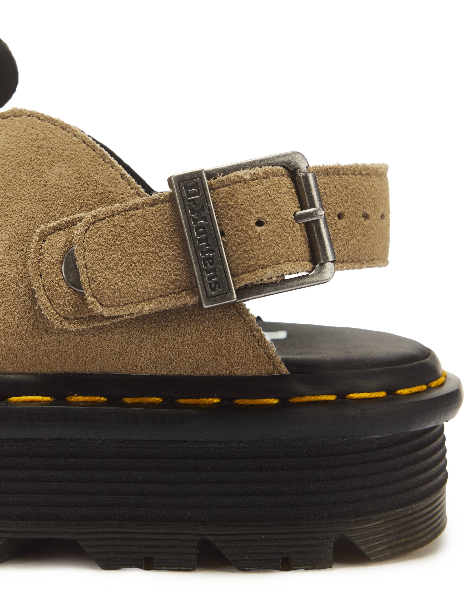 Zebzag Suede Casual Slingback Platform Mules