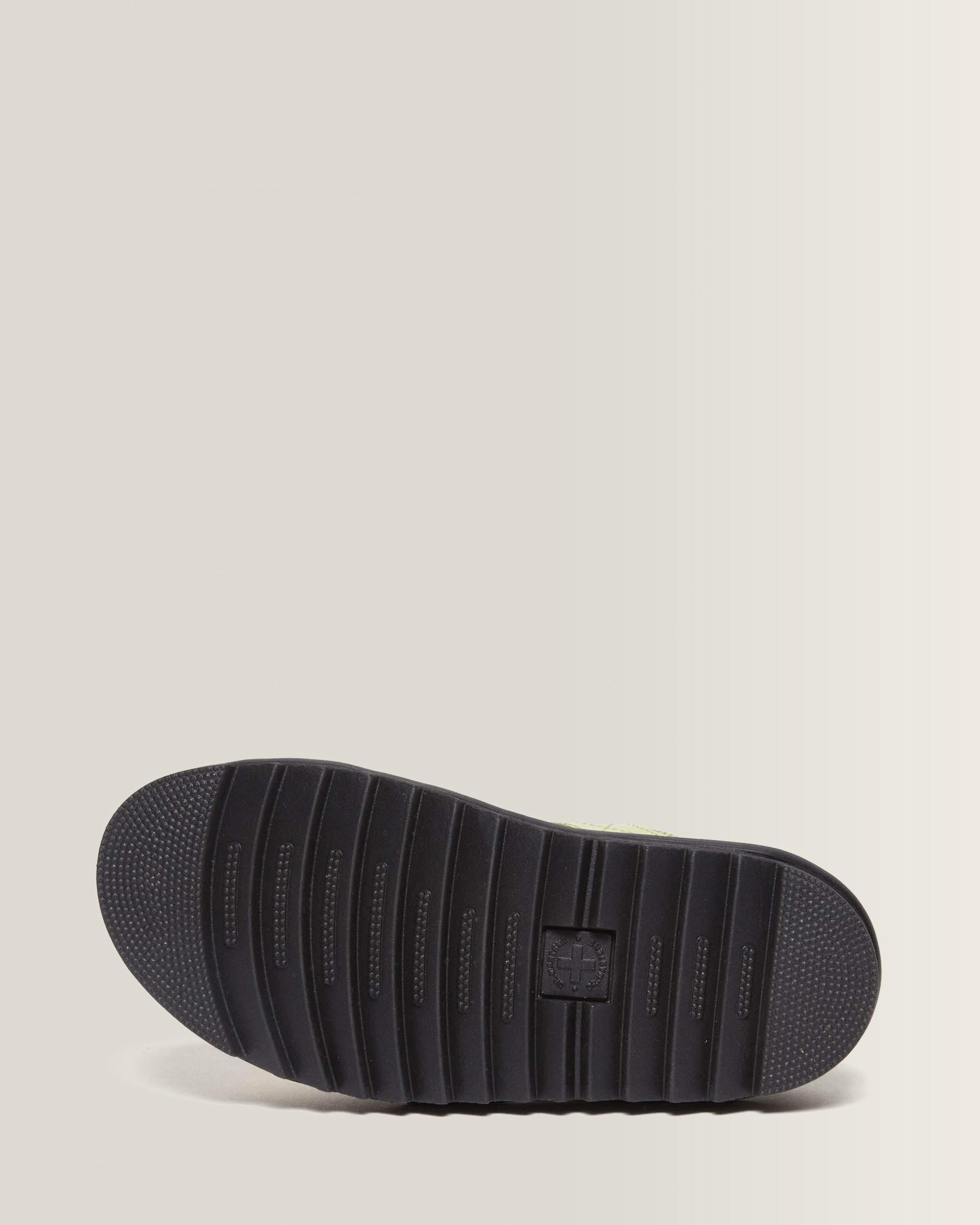 Voss II Distressed Patent Leder Sandalen