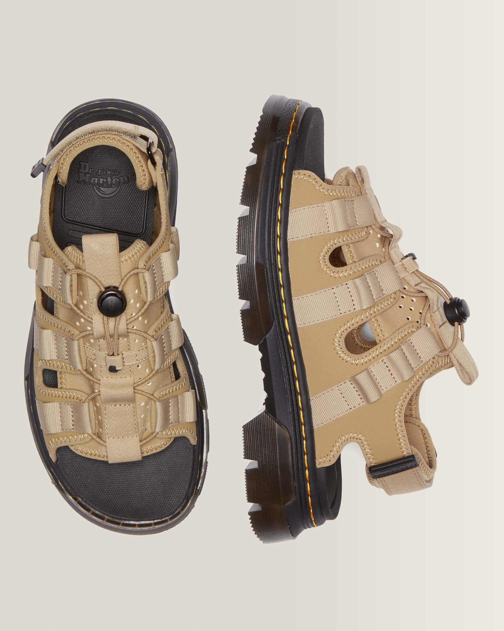 Sandalias Jericho de piel y neopreno