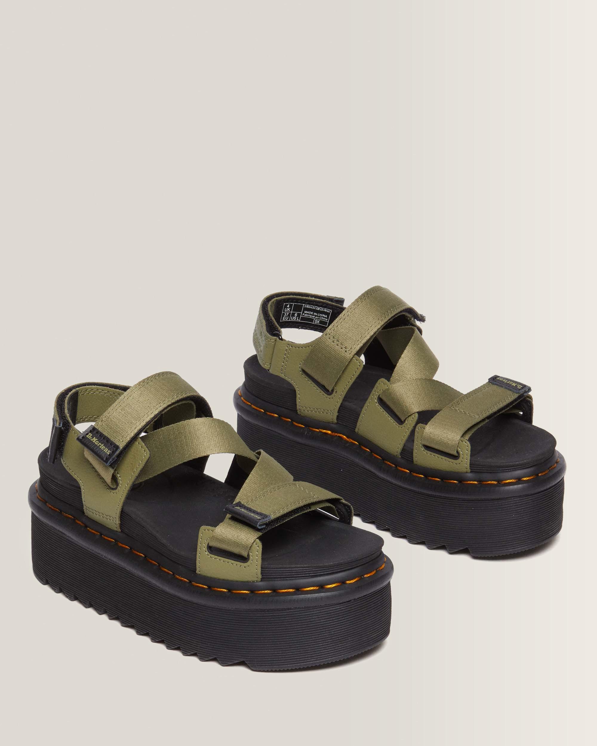 Kimber II Athena leather strap sandals