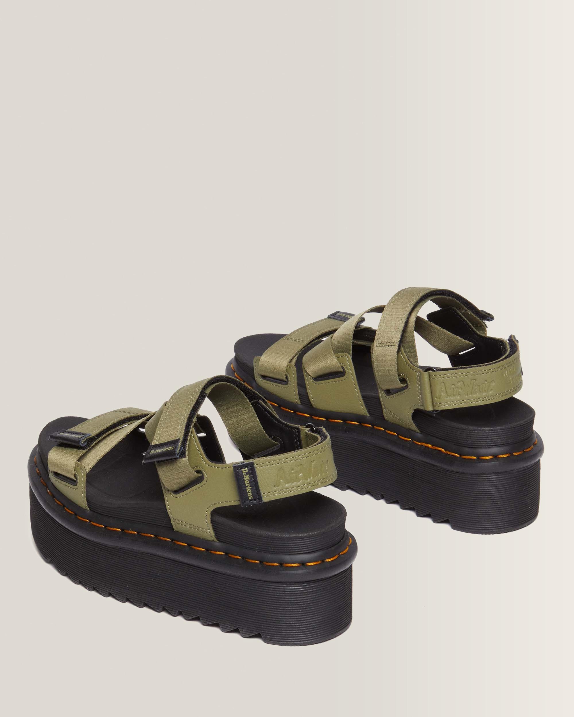 Kimber II Athena leather strap sandals