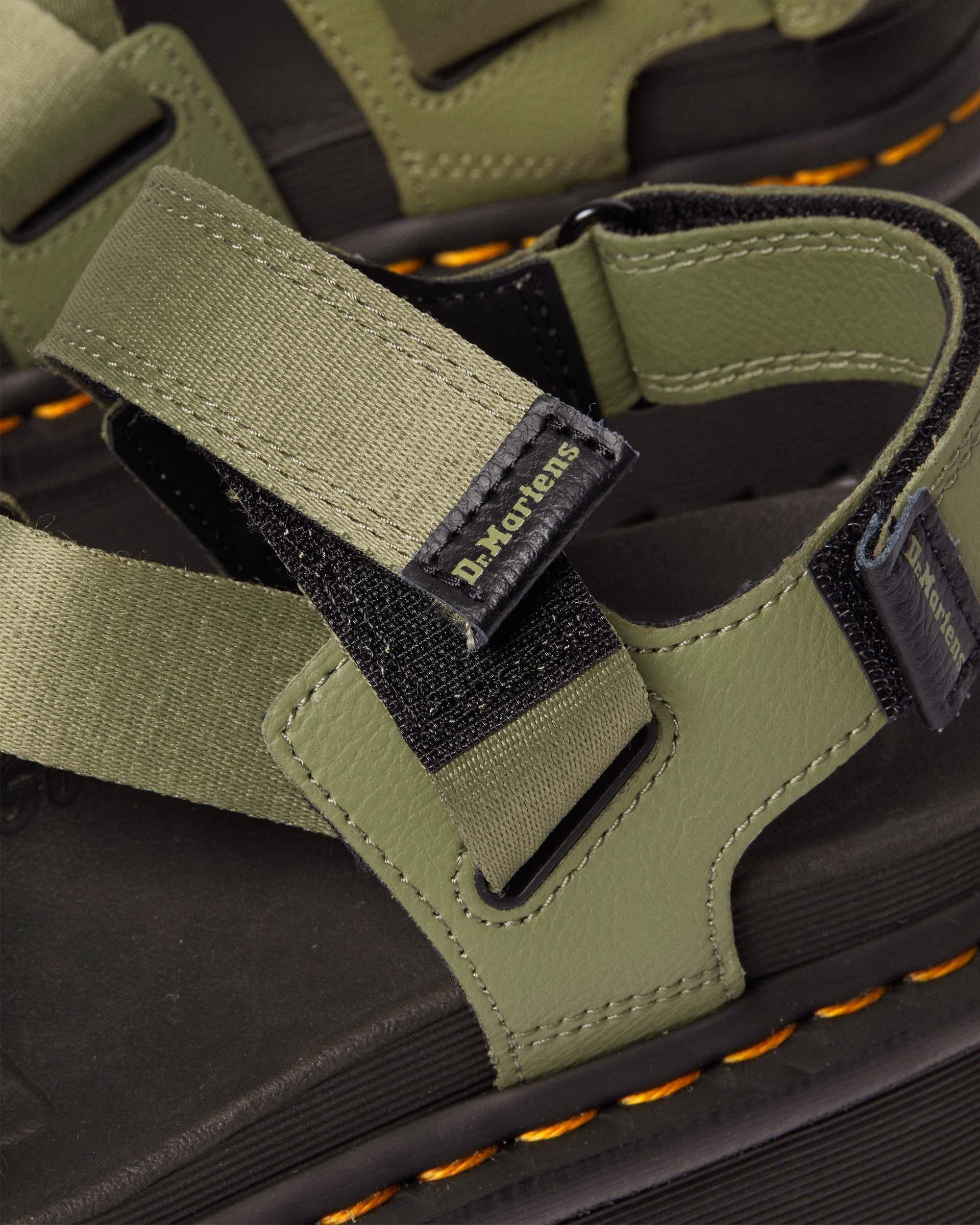 Kimber II Athena leather strap sandals