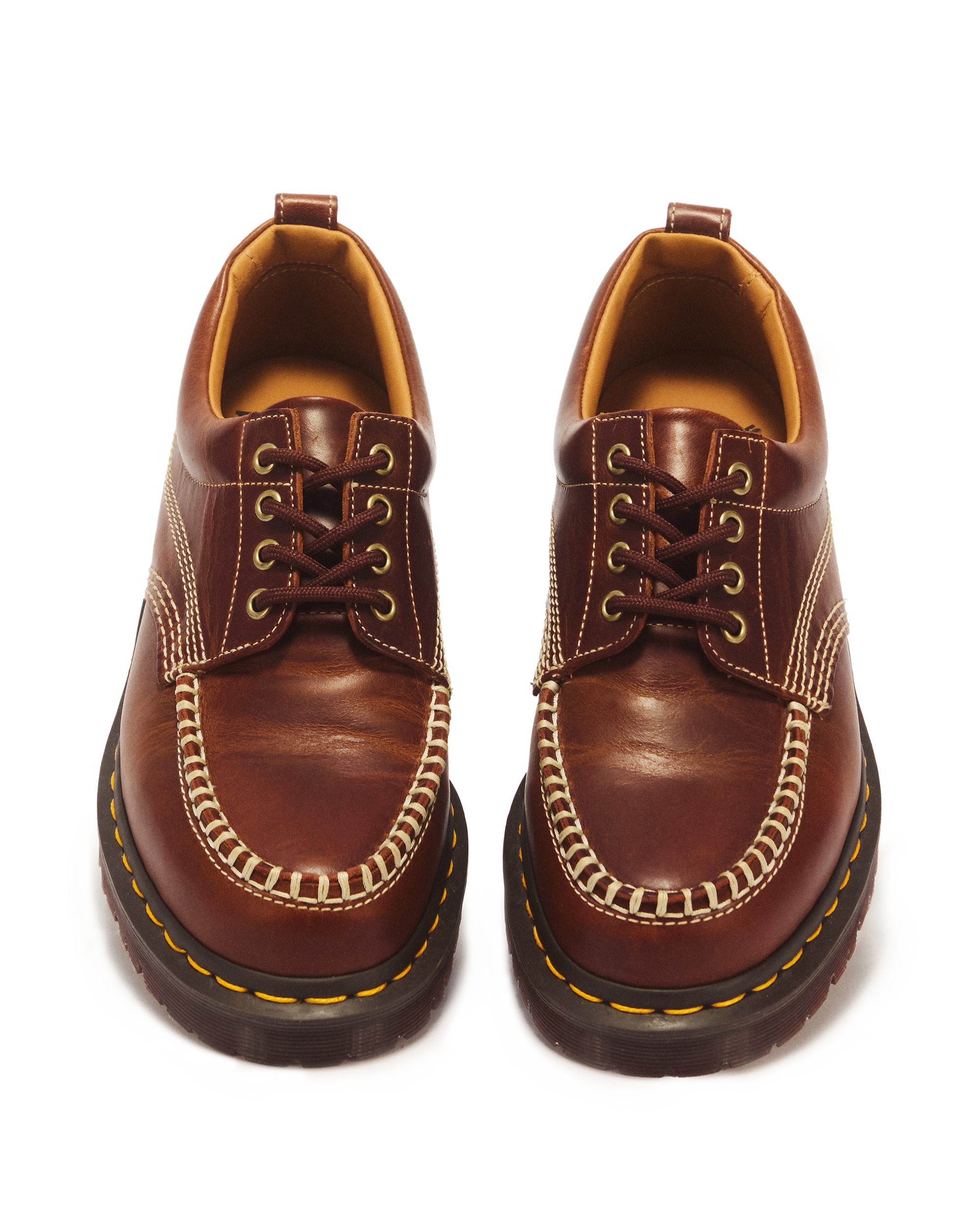 Lowell Leren Moc Toe Schoenen