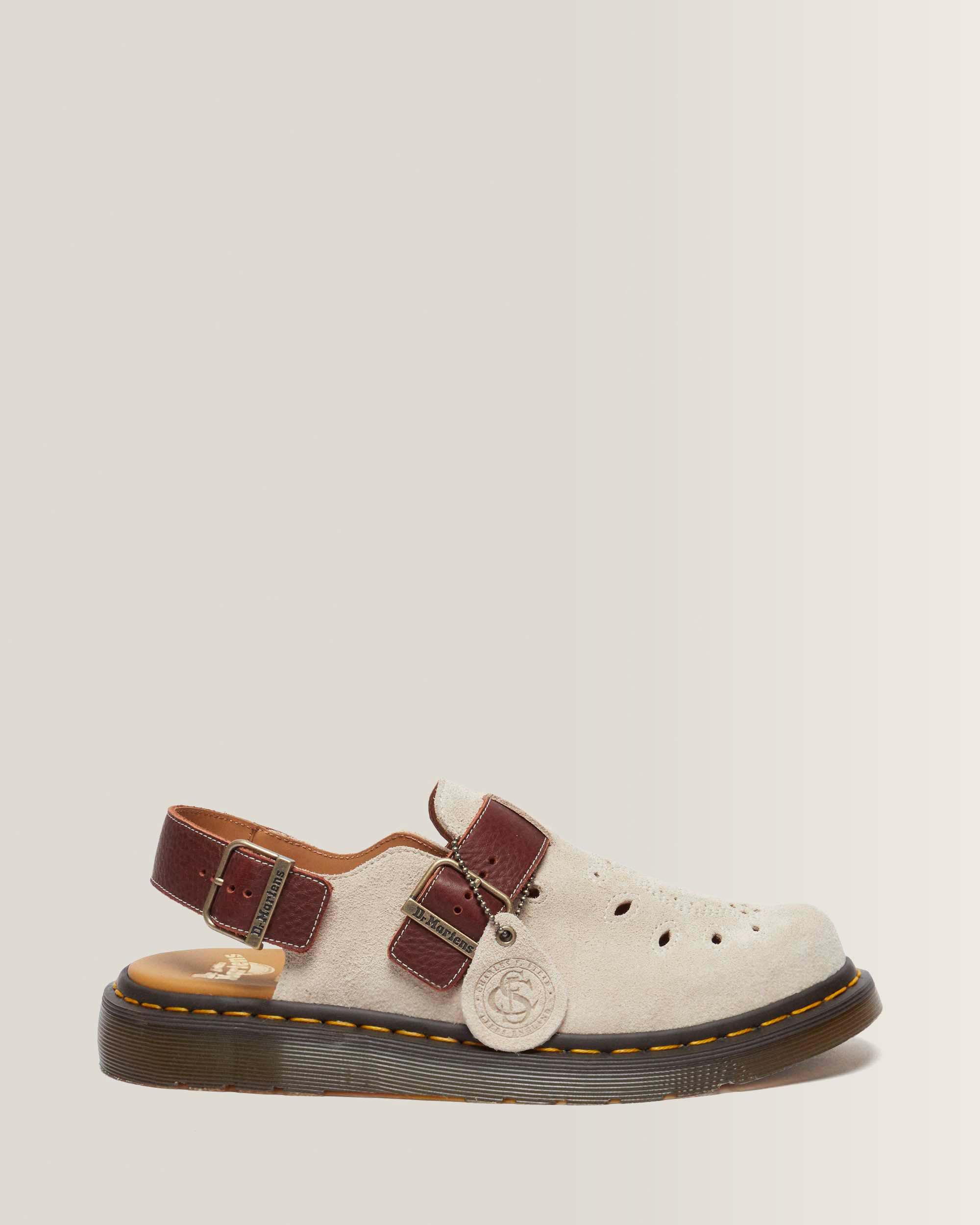 Jorge Leather & Suede Mules