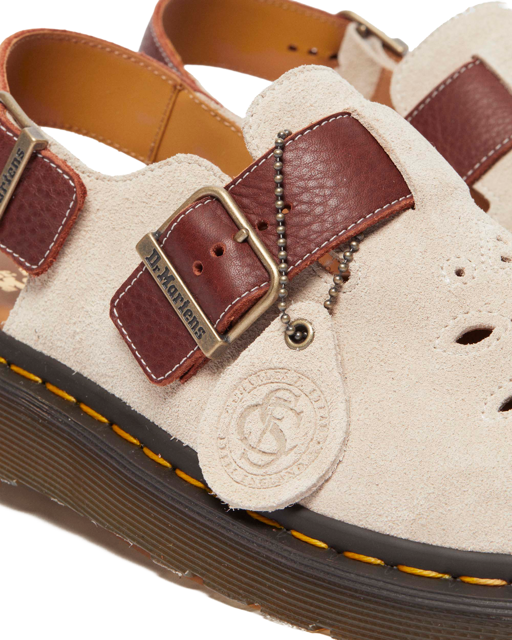 Сабо Dr. Martens Jorge Made In England Desert Oasis Suede Slingback Mule, цвет: Рыжевато-коричневый — фото 2