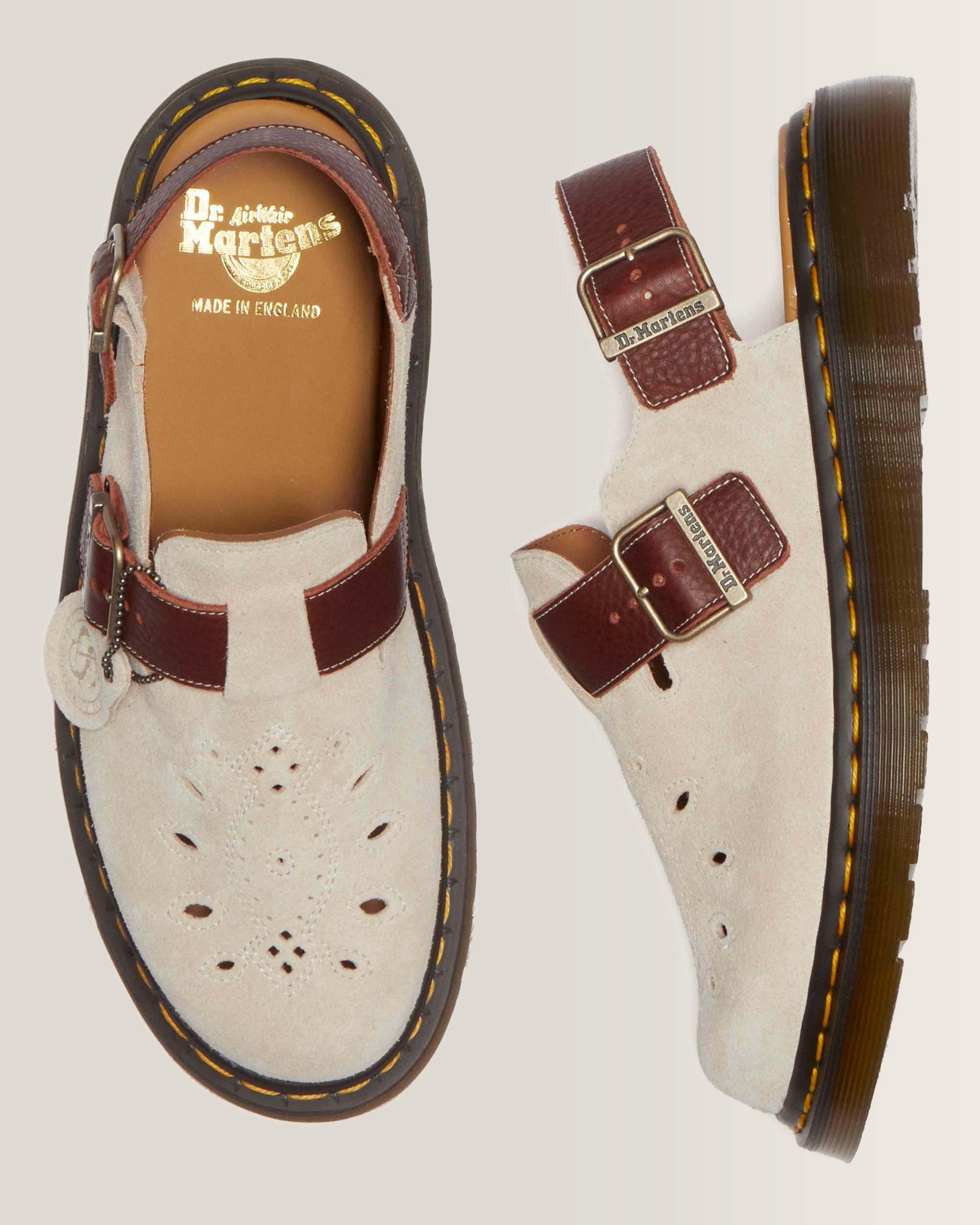 Jorge Leather & Suede Mules