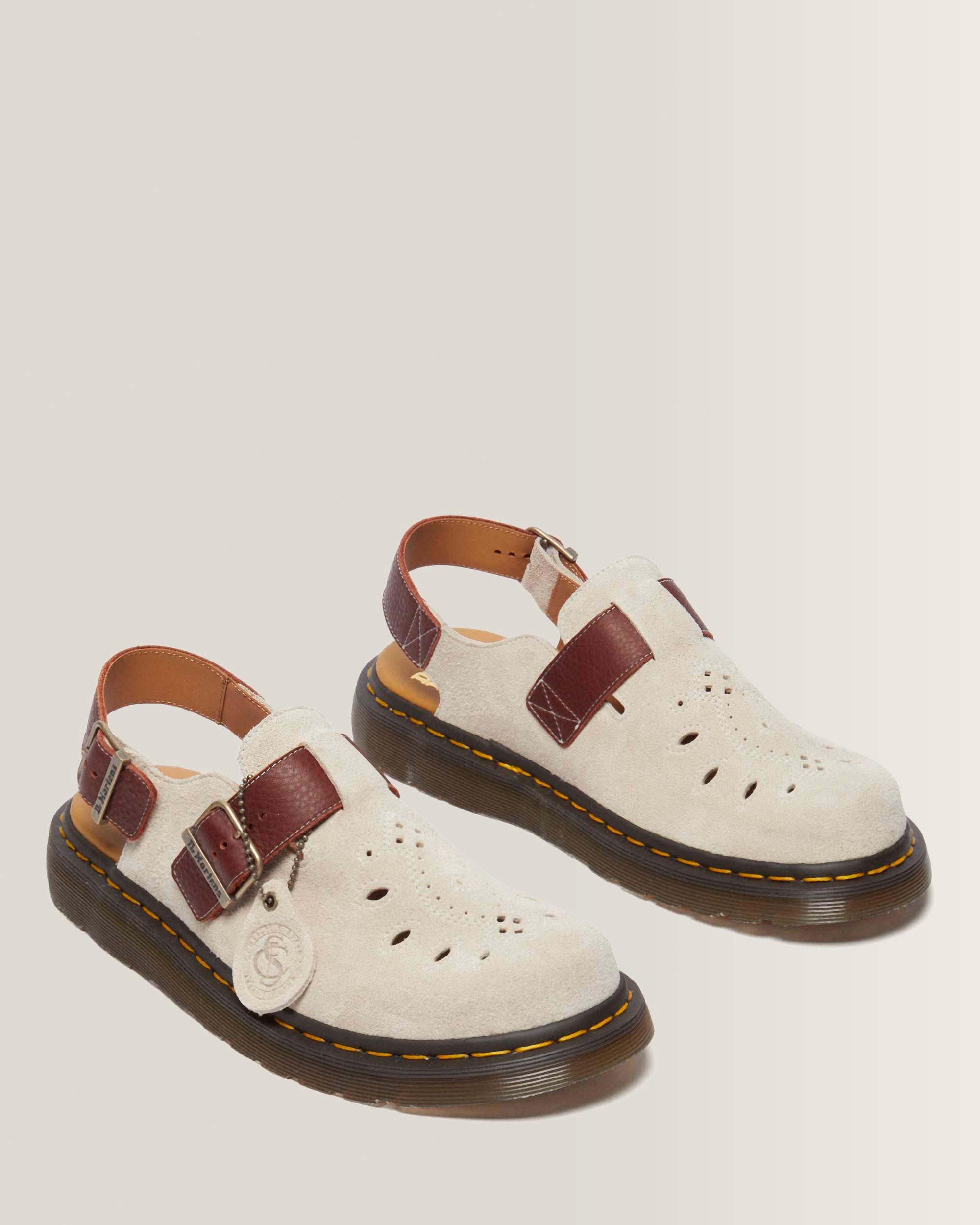 Jorge Leather & Suede Mules